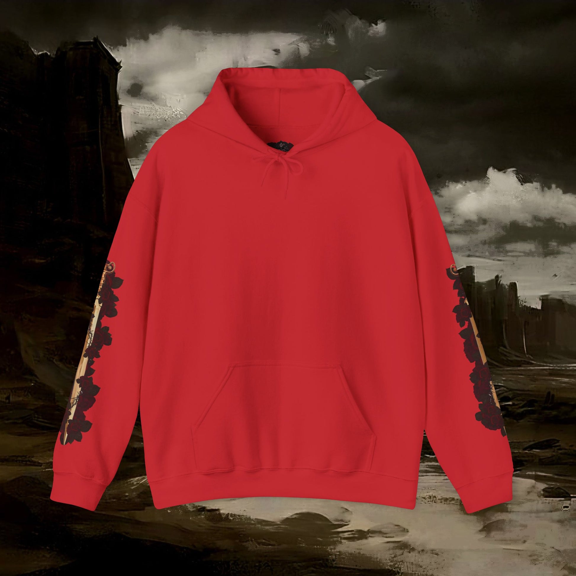 The Barbarian's Mirror Medieval Fantasy Inspired Unisex Hoodie