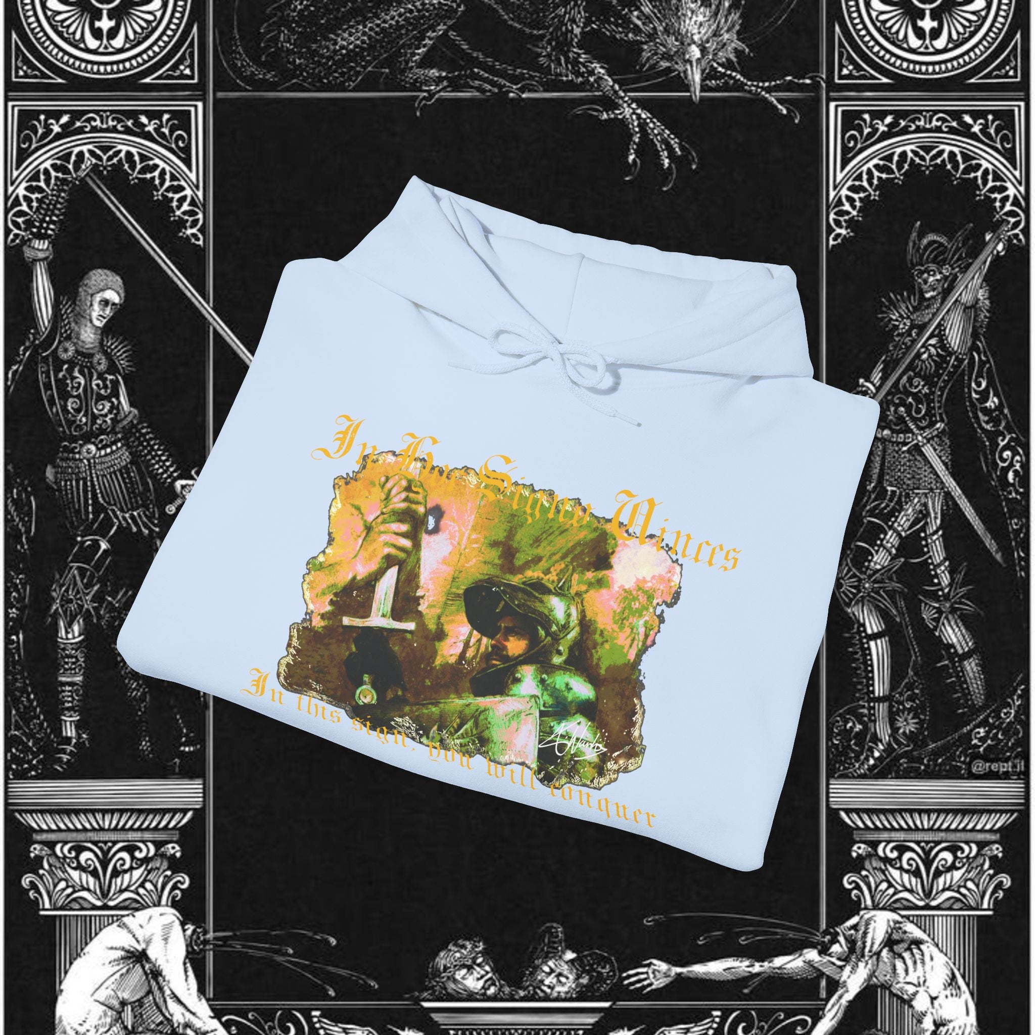 The King's Destiny Medieval Fantasy Graphic Hoodie