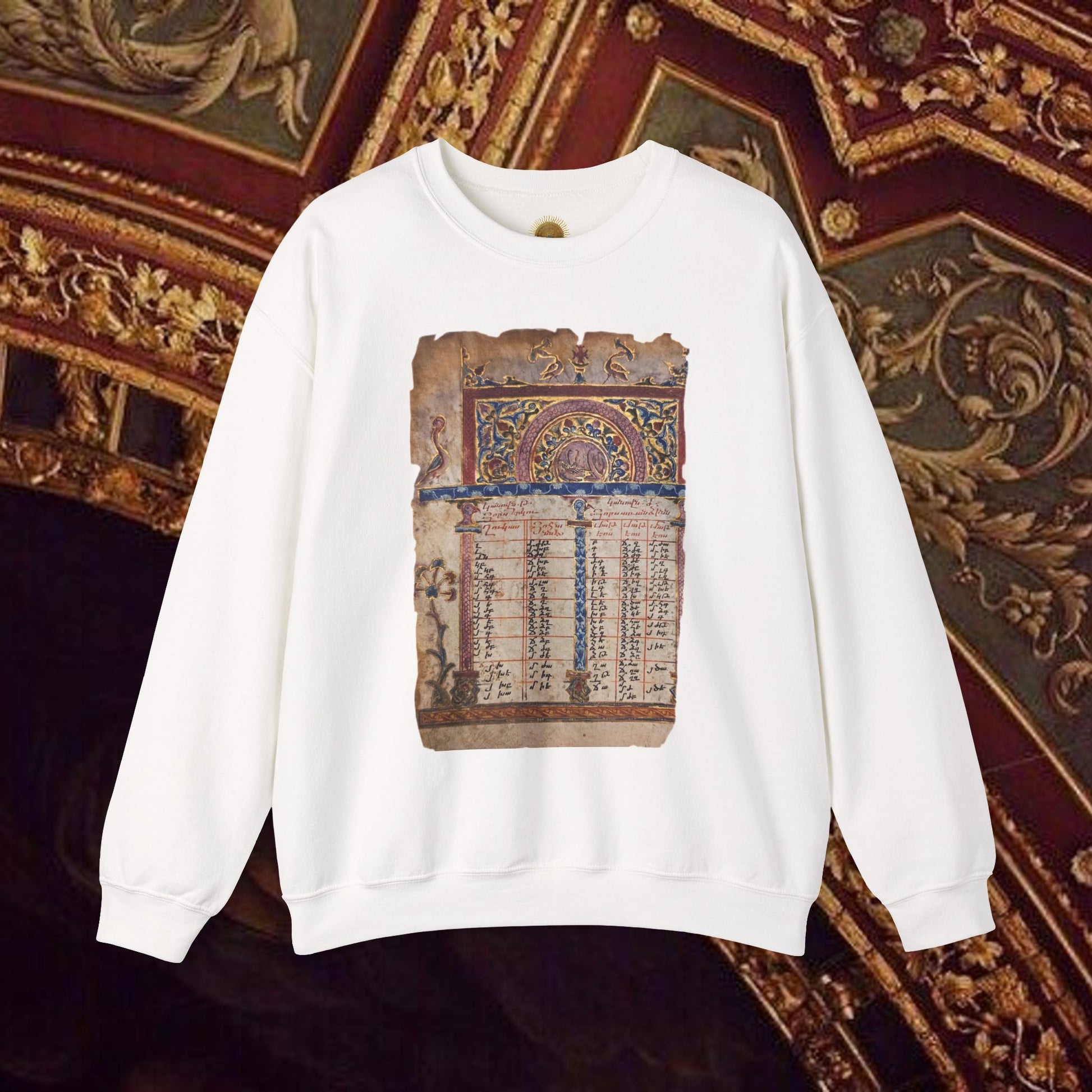 Manuscript of the Ancients Graphic Artistic Sweatshirt