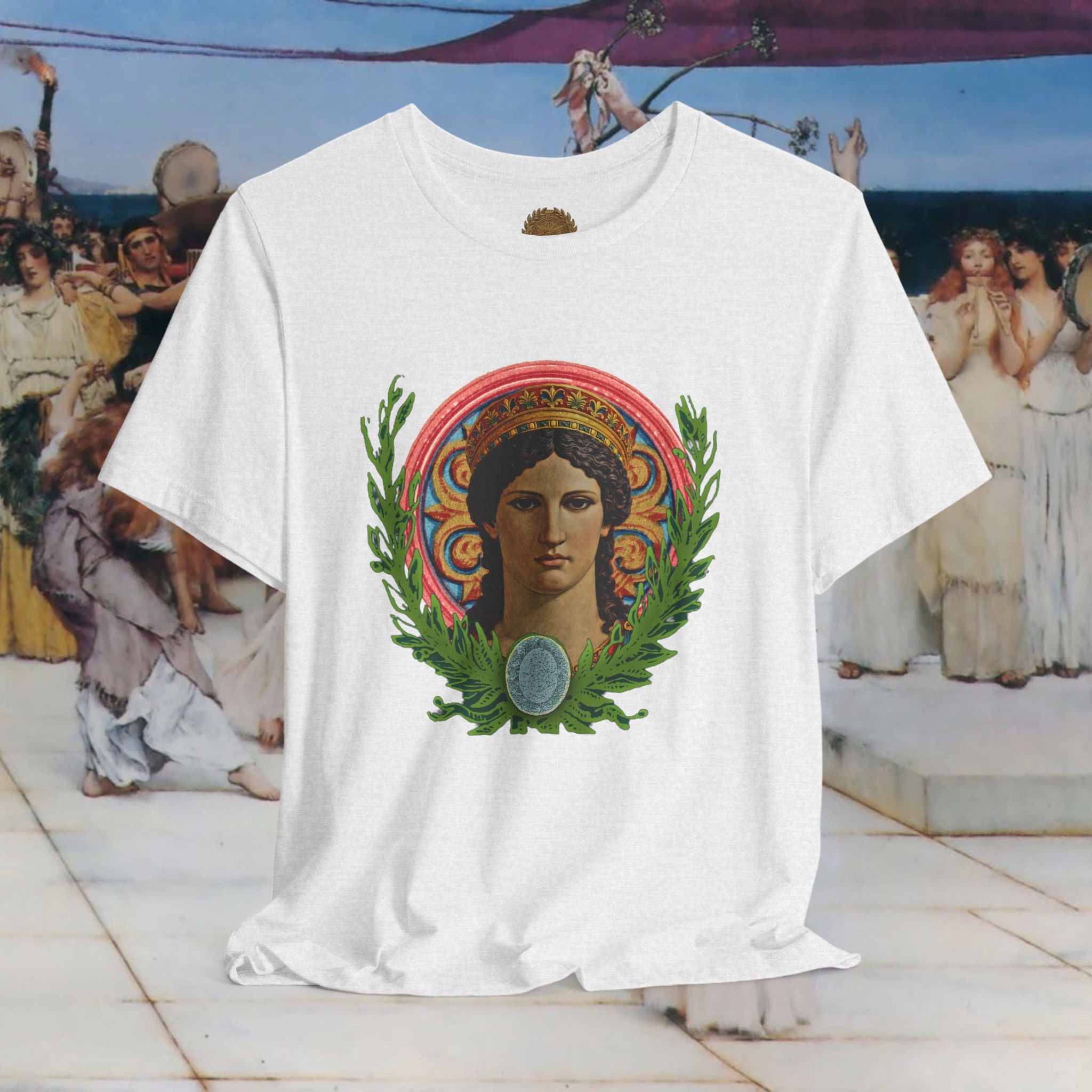 Hera's Wondering – Greek Goddess Coloured Diadem T-Shirt