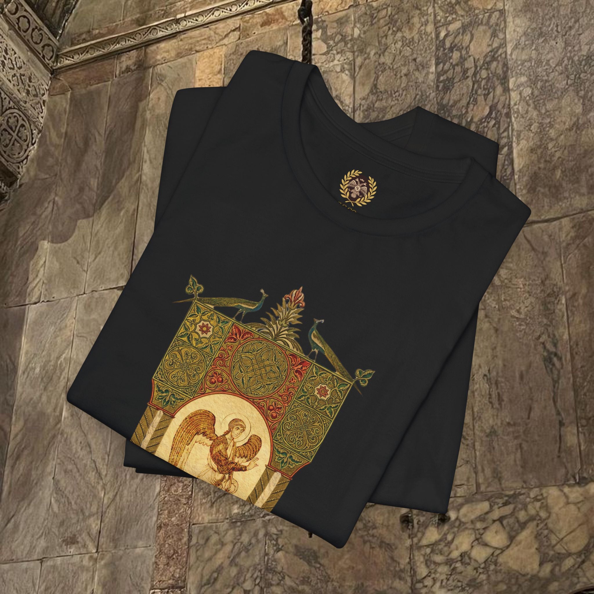 The Guardian's Icon Byzantine Inspired Medieval Inspired Graphic T-Shirt