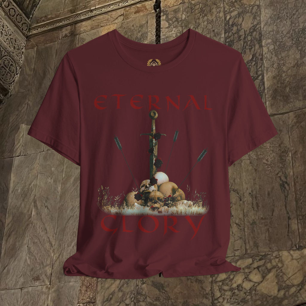 Eternal Glory of the Last Battle Cotton Graphic T-Shirt