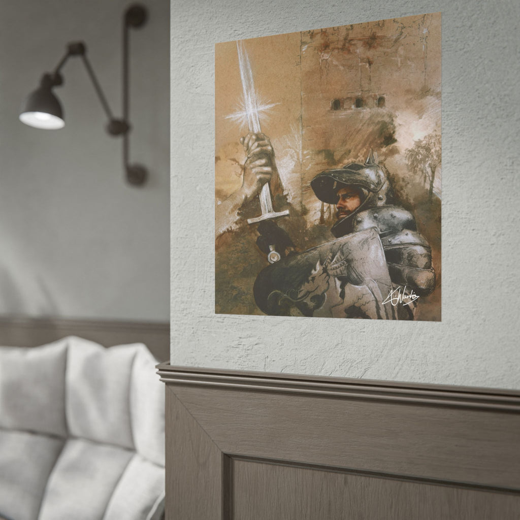 The King's Destiny Medieval Fantasy Print