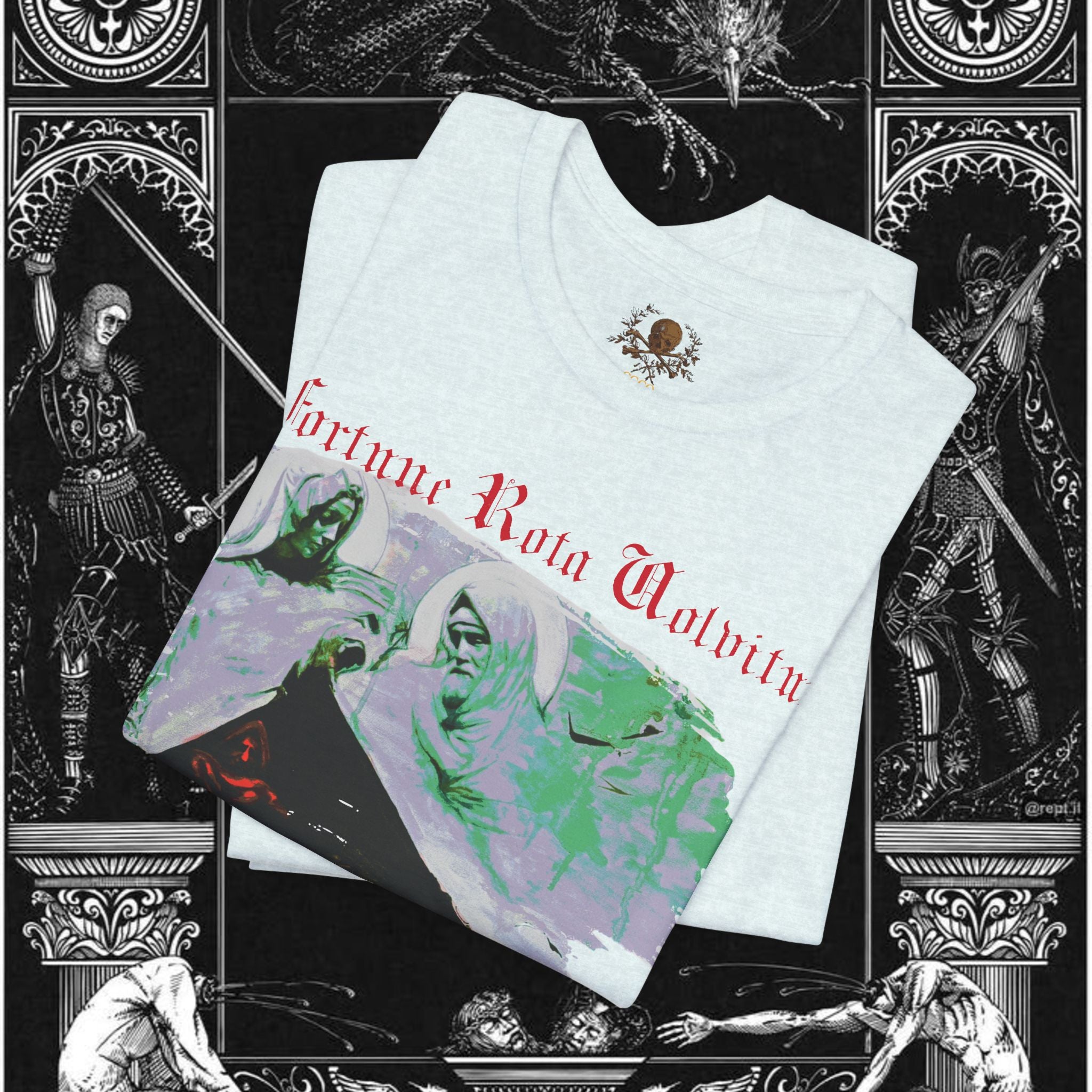 Divine Justice Medieval Fantasy Graphic T-Shirt