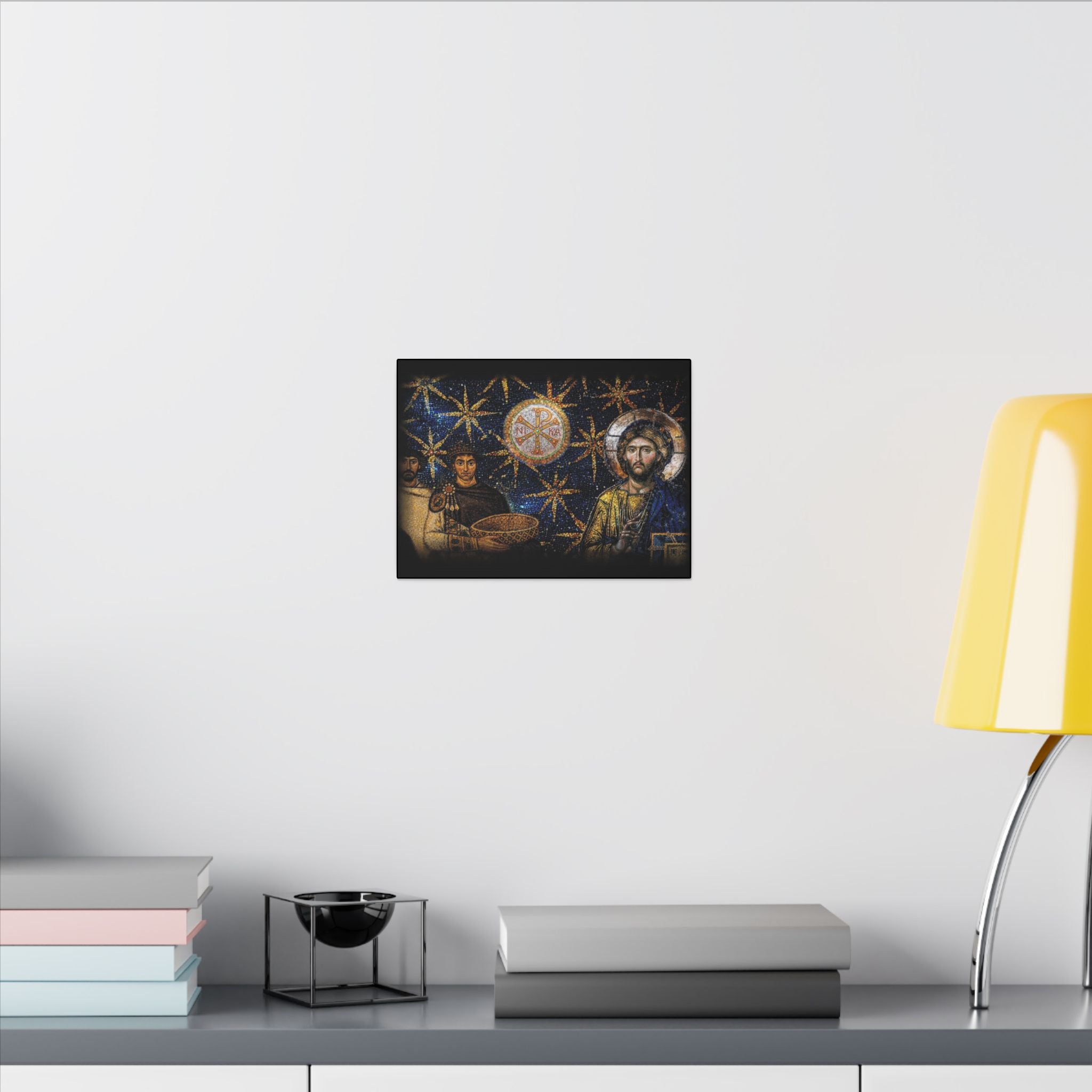 Justinian's Glory Byzantine Late Roman Inspired Matte Canvas, Stretched, (Multi-Size)