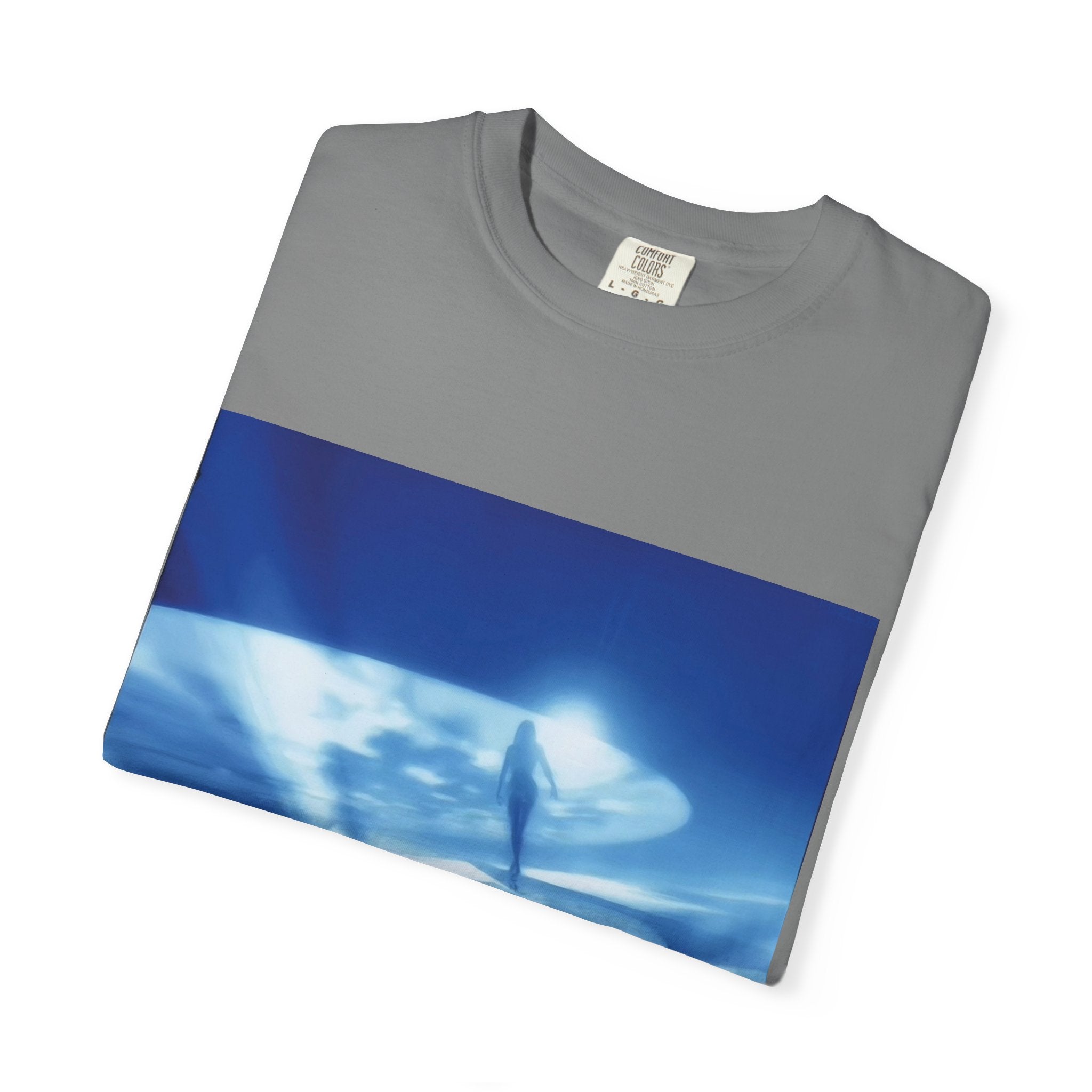 The Blue Portal Cyber Y2K Graphic T-Shirt
