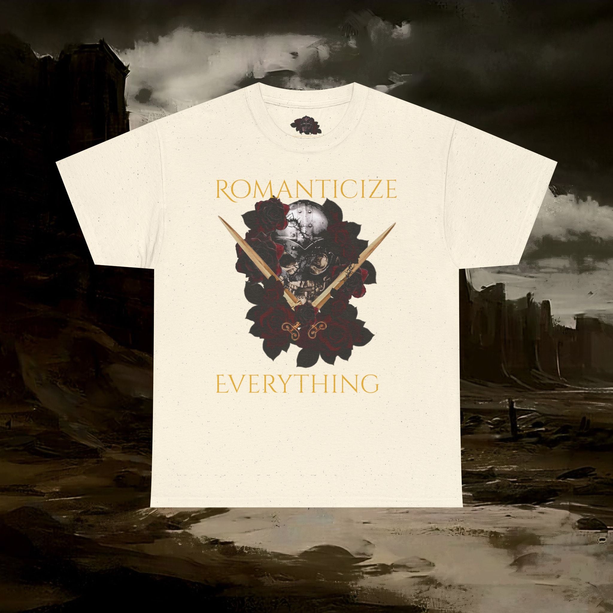 The Barbarian's Fate Medieval Fantasy Inspired Graphic Cotton T-Shirt