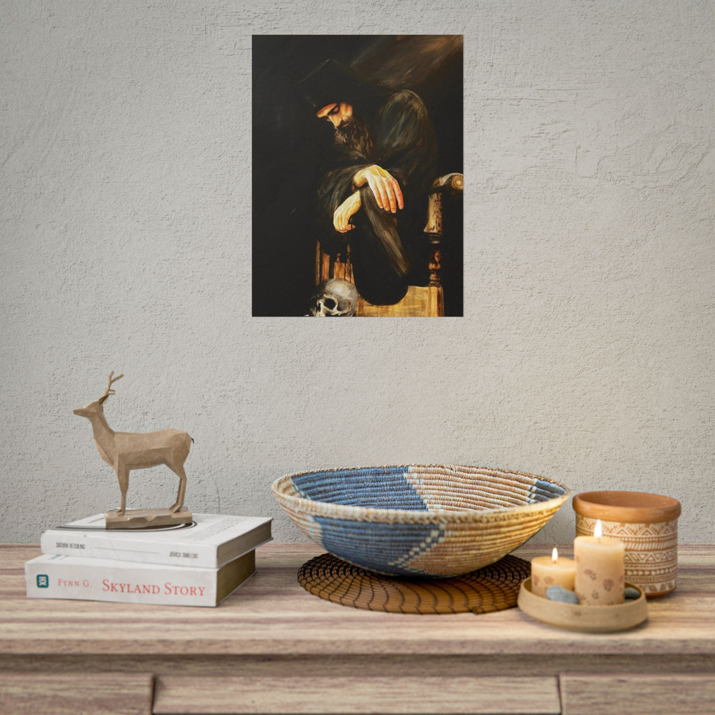 Man's Memento Medieval Fantasy Fine Art Print