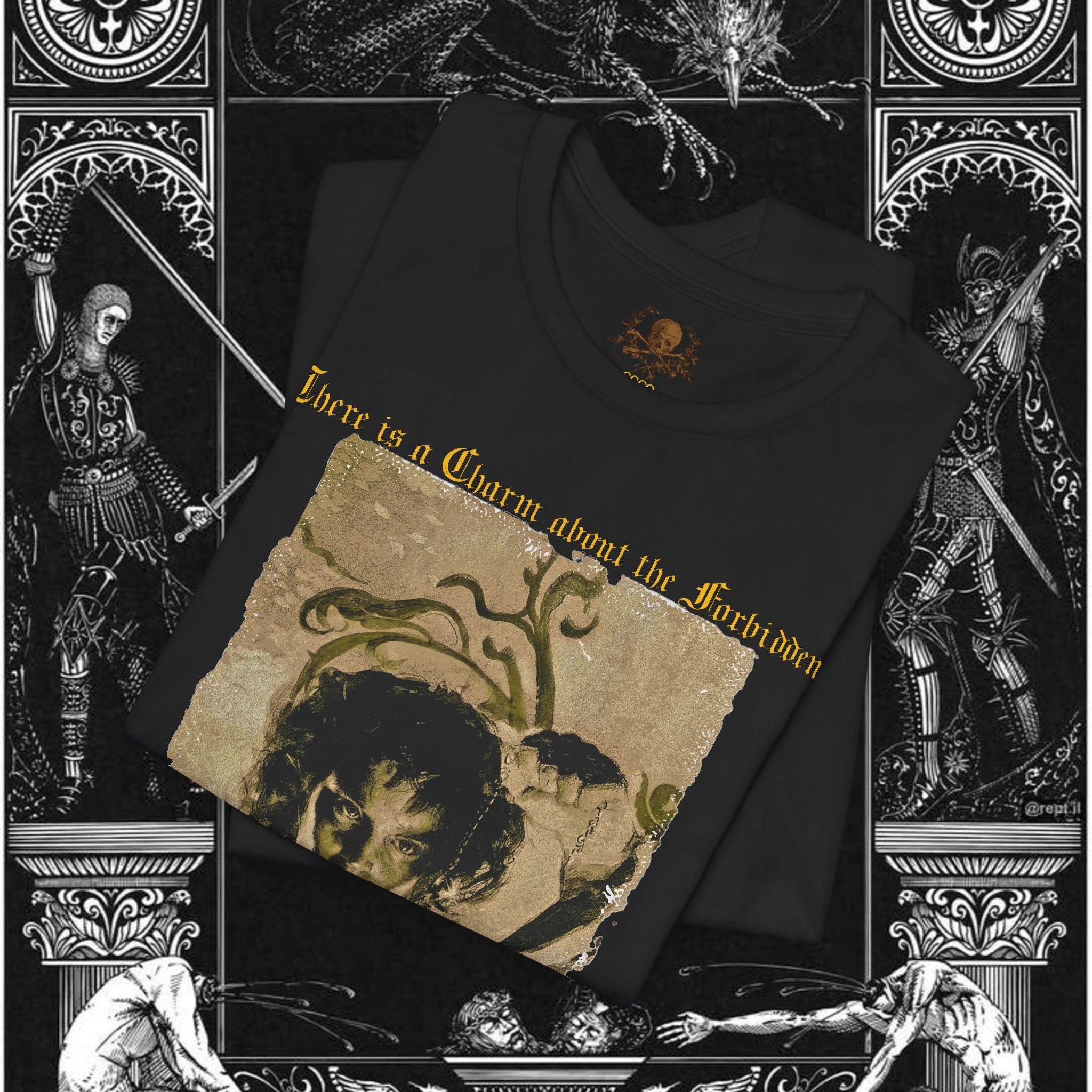 The Last Temptation Medieval Fantasy Graphic Shirt