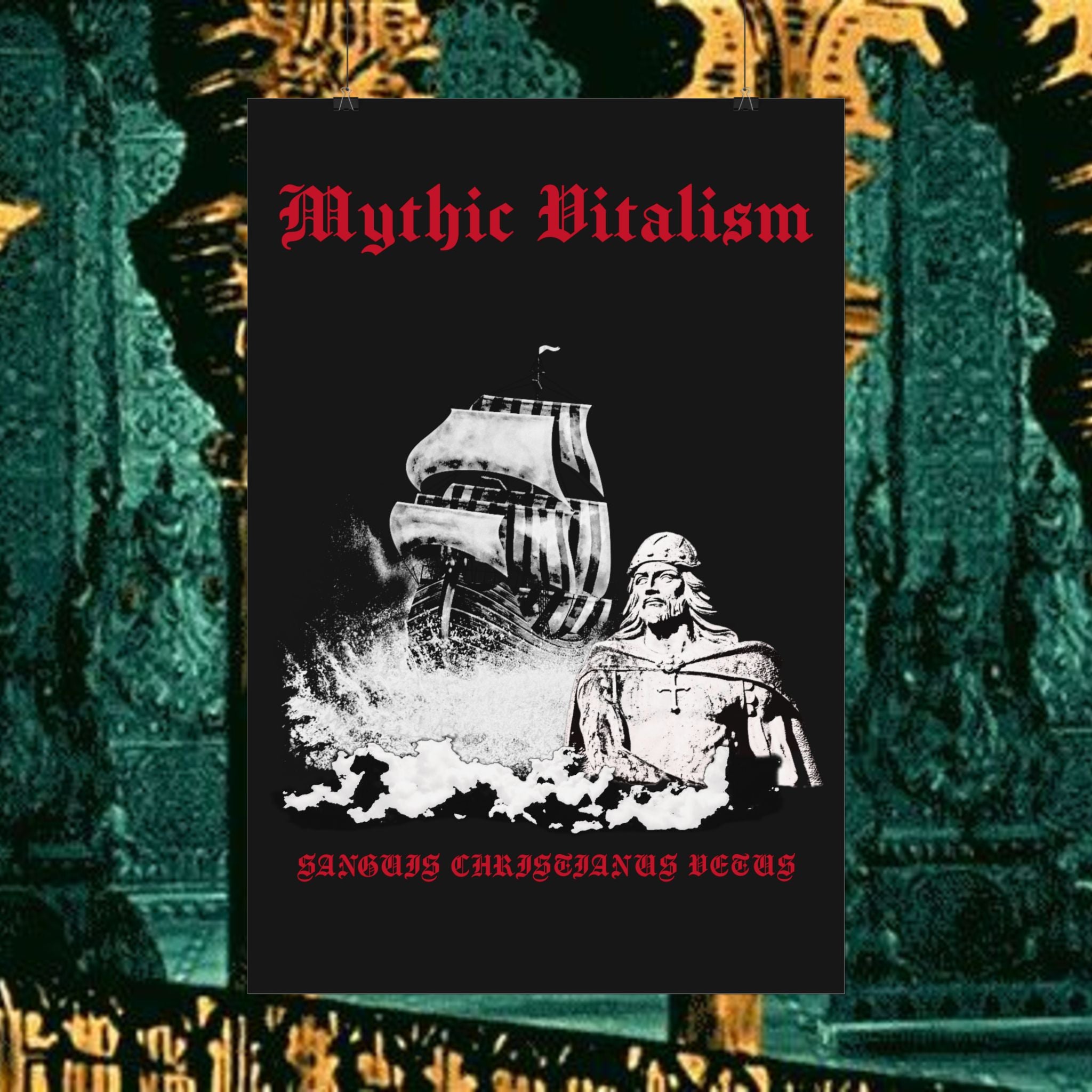 Mythical Vitalism, Sanguis Christianus Vetus Adventure and Exploration Inspired Rolled Posters