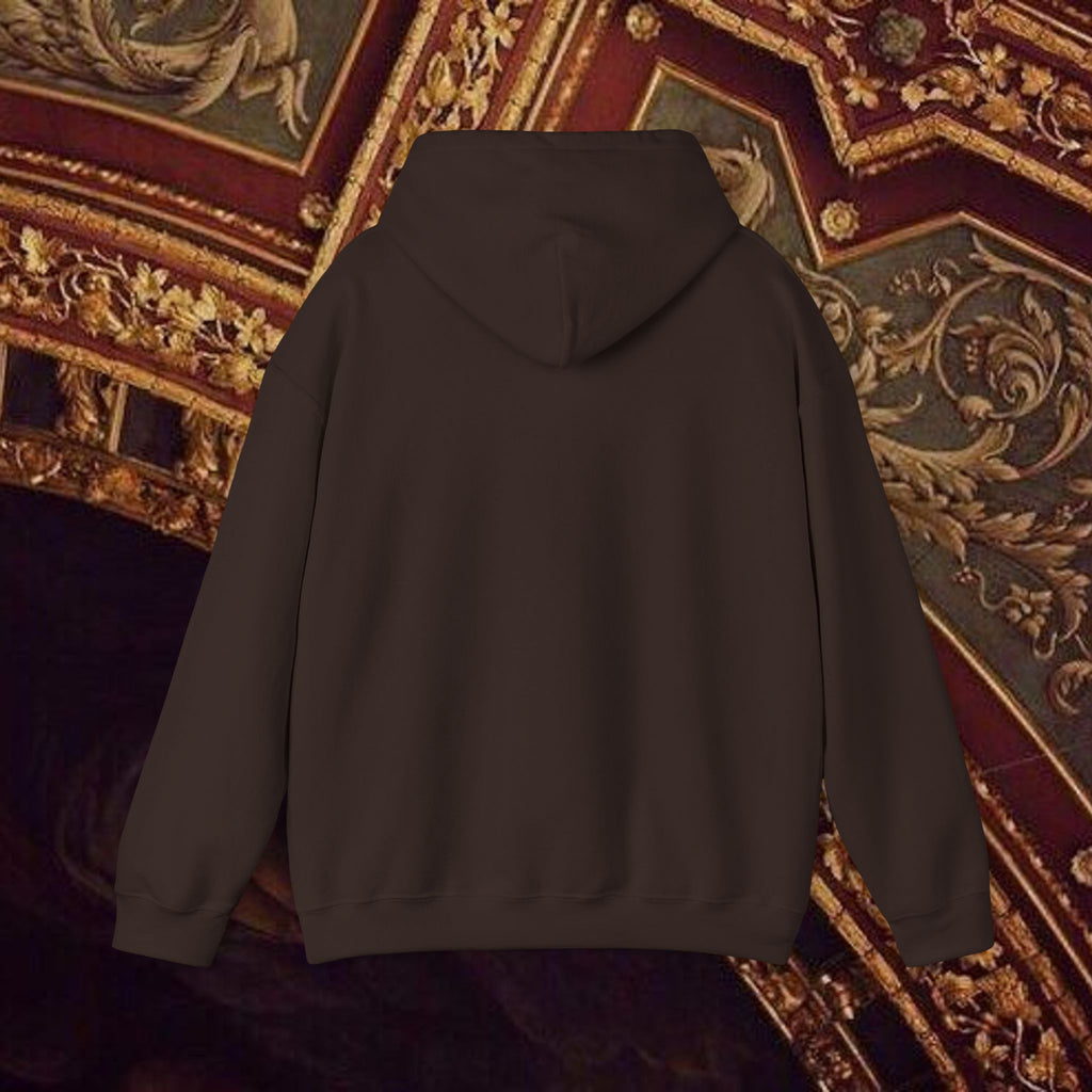 Beauty Through Strength Classically-Inspired Cotton Graphic Hoodie