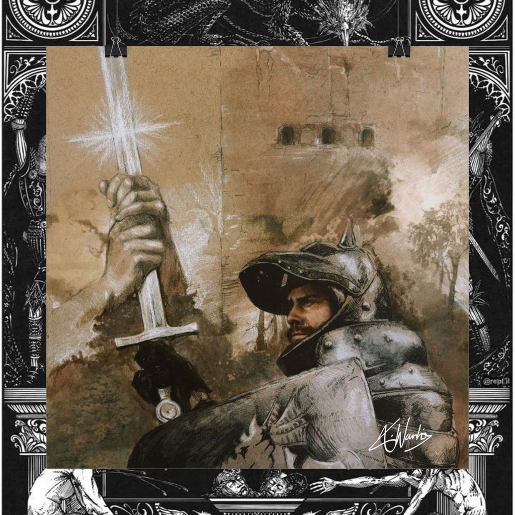 The King's Destiny Medieval Fantasy Print
