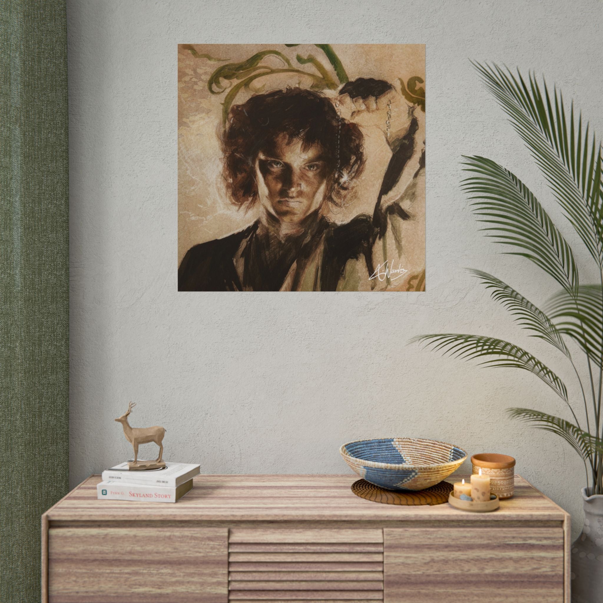 The Last Temptation Medieval Fantasy Print