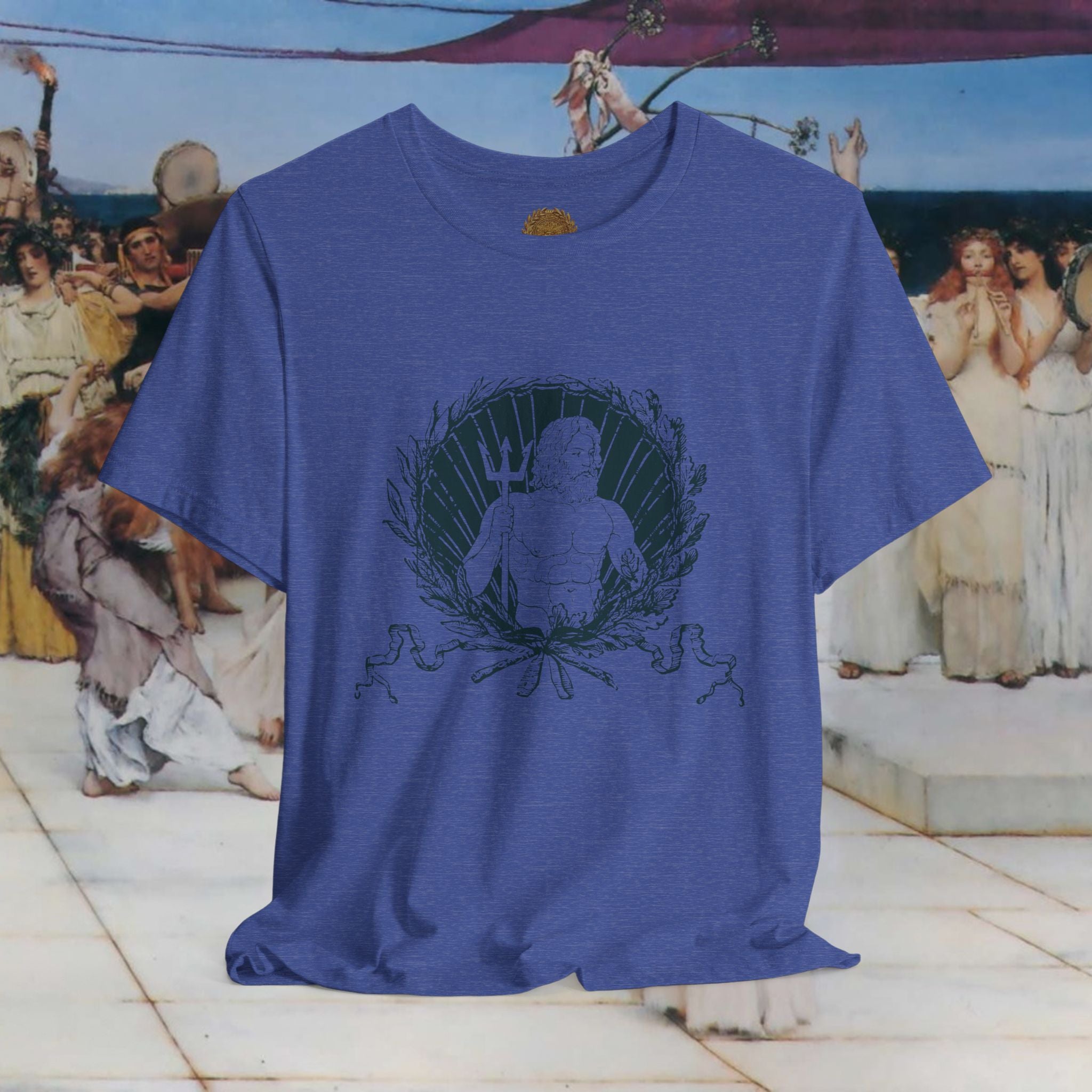 Neptune's Domain Roman Sea God T-Shirt