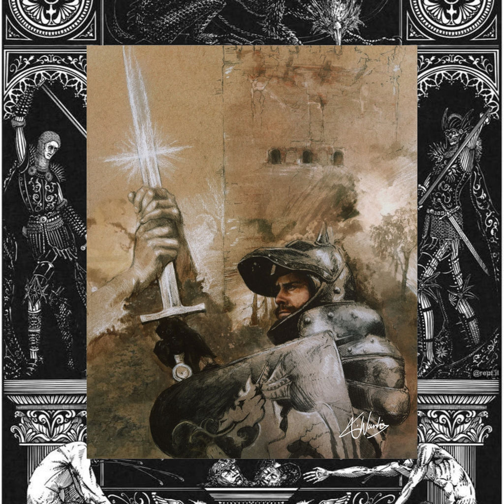 The King's Destiny Medieval Fantasy Print