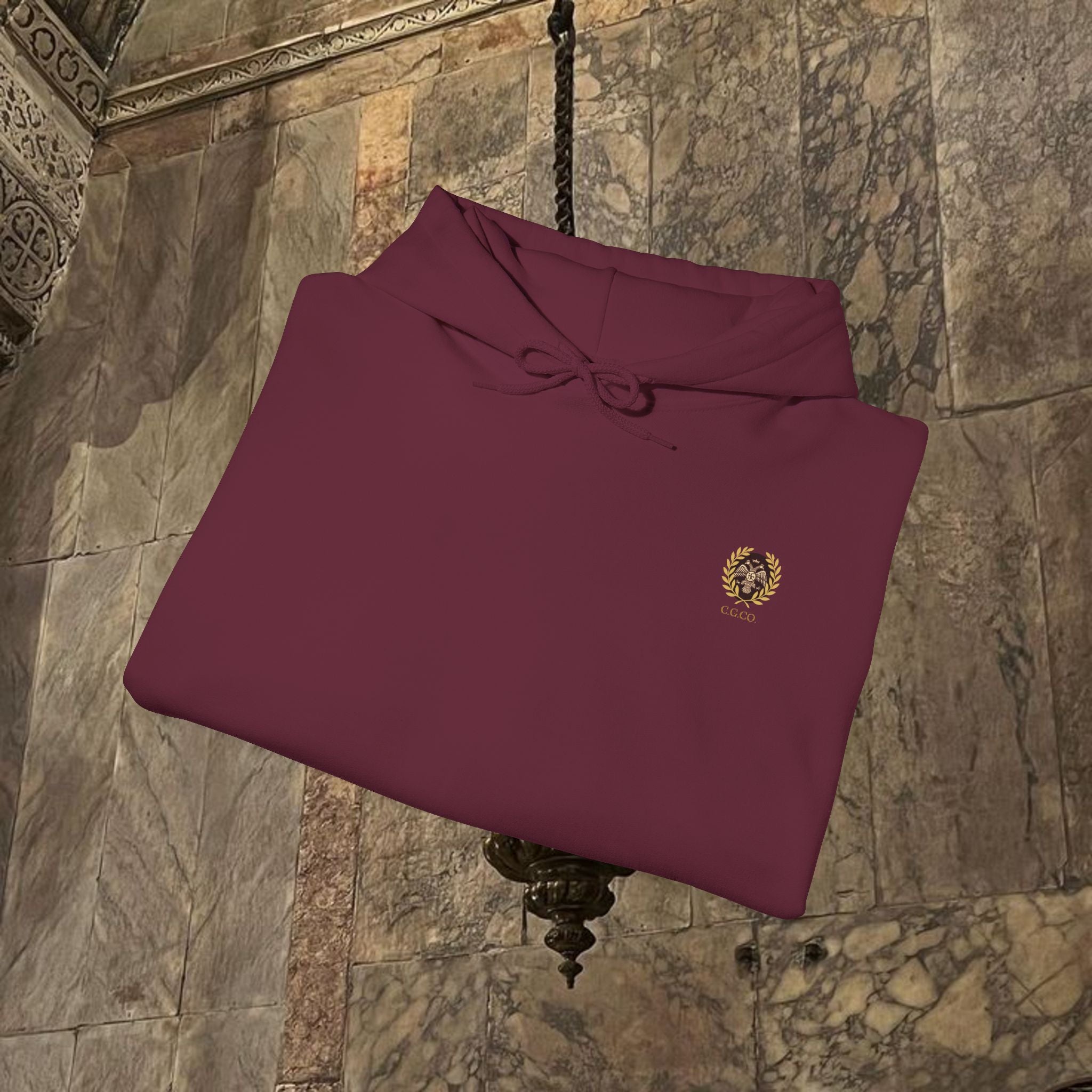 The Kings Fate Byzantine Inspired Graphic Hoodie Back Version