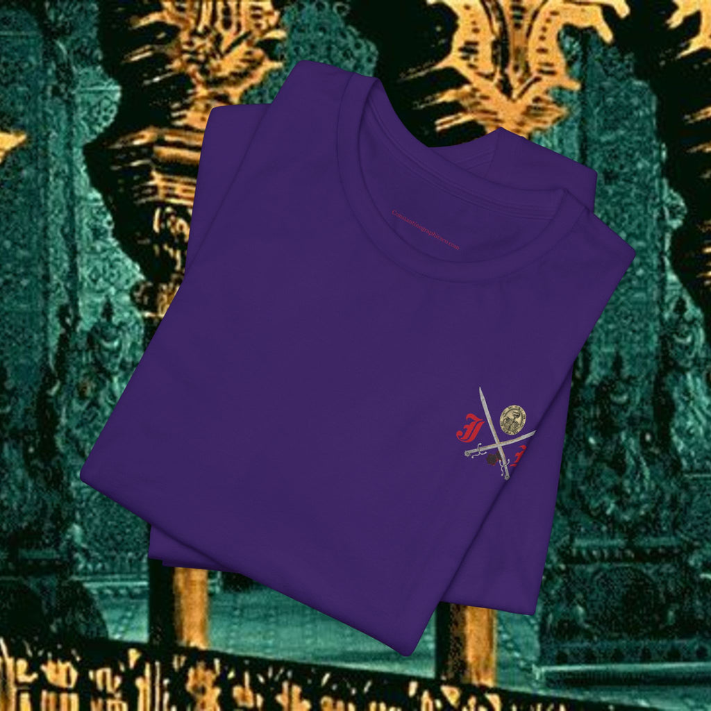 Mythic Vitalism, Sanguis Christianus Vetus Exploration and Adventure Inspired Graphic T Shirt Back Version