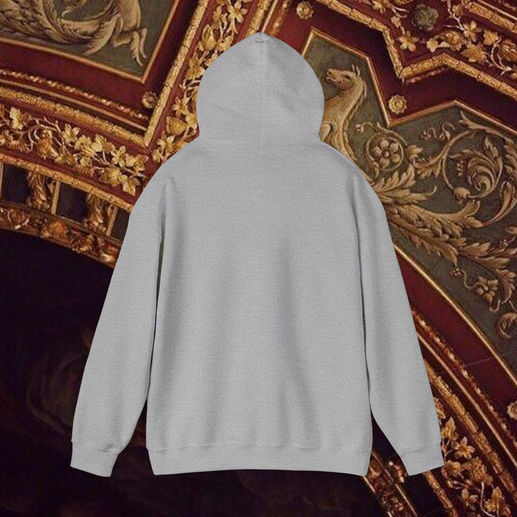 The Hero's Victory Classically-Themed Cotton Graphic Hoodie