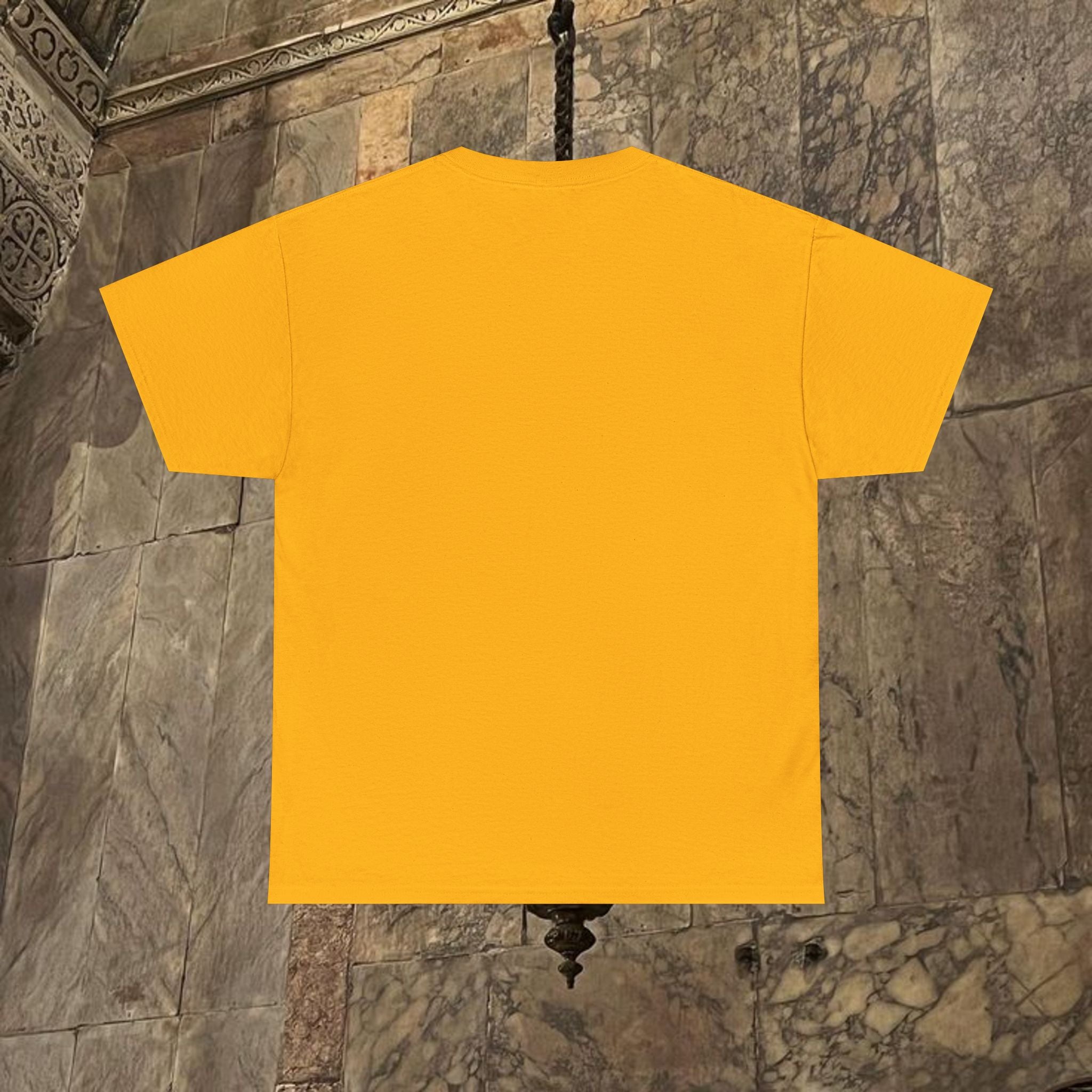Byzantine Manuscript Art T-Shirt - Sacred Divine Icon