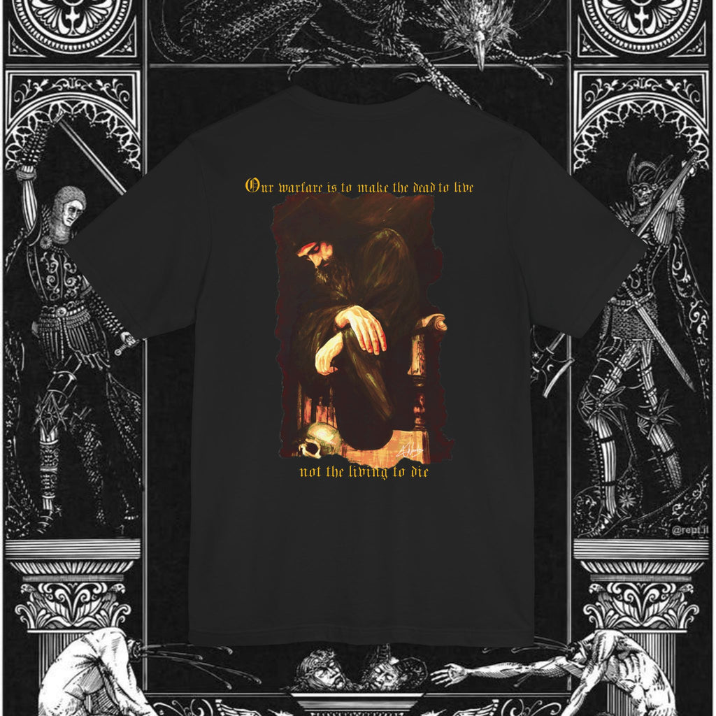 Man's Memento Medieval Fantasy Graphic T Shirt