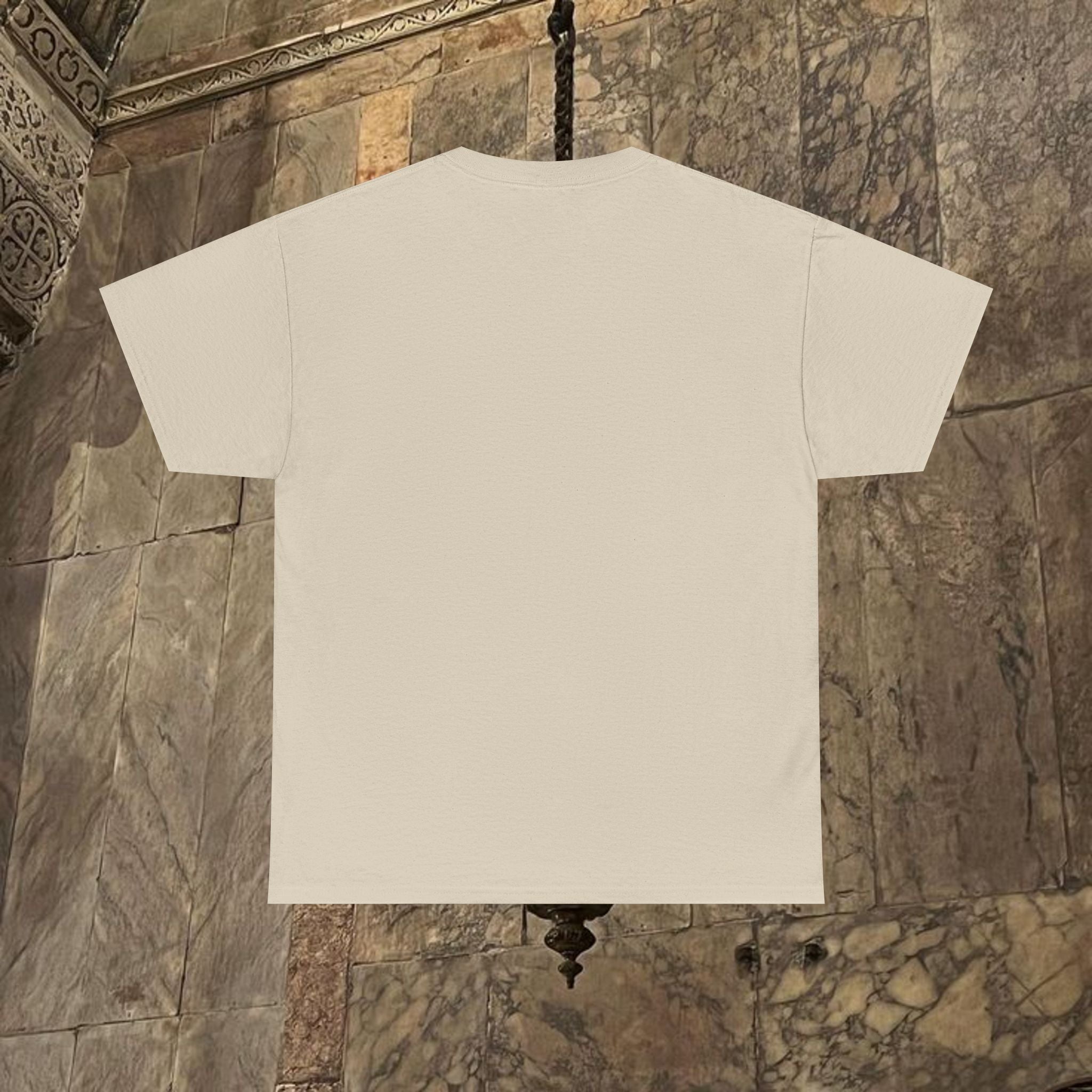 Byzantine Manuscript Art T-Shirt - Sacred Divine Icon