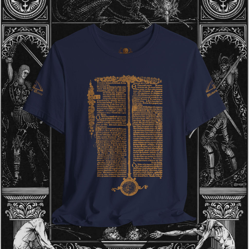 The Circle of Life Medieval Fantasy Inspired Graphic Shirt