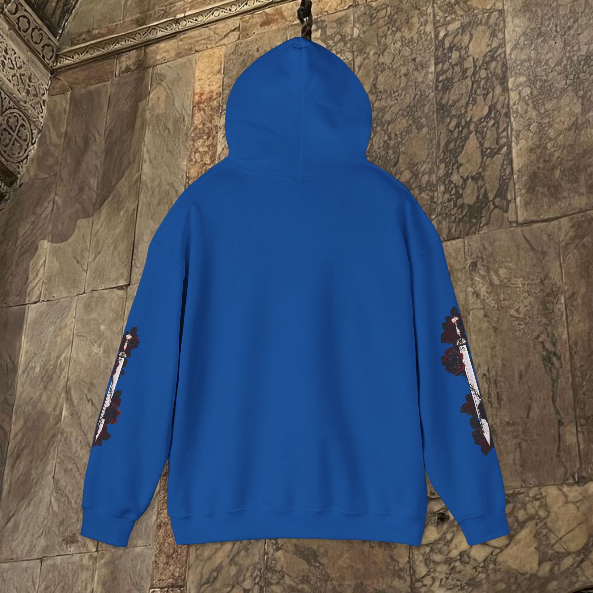 The Last Great Emperor Byzantine Inspired Graphic Hoodie Front Version