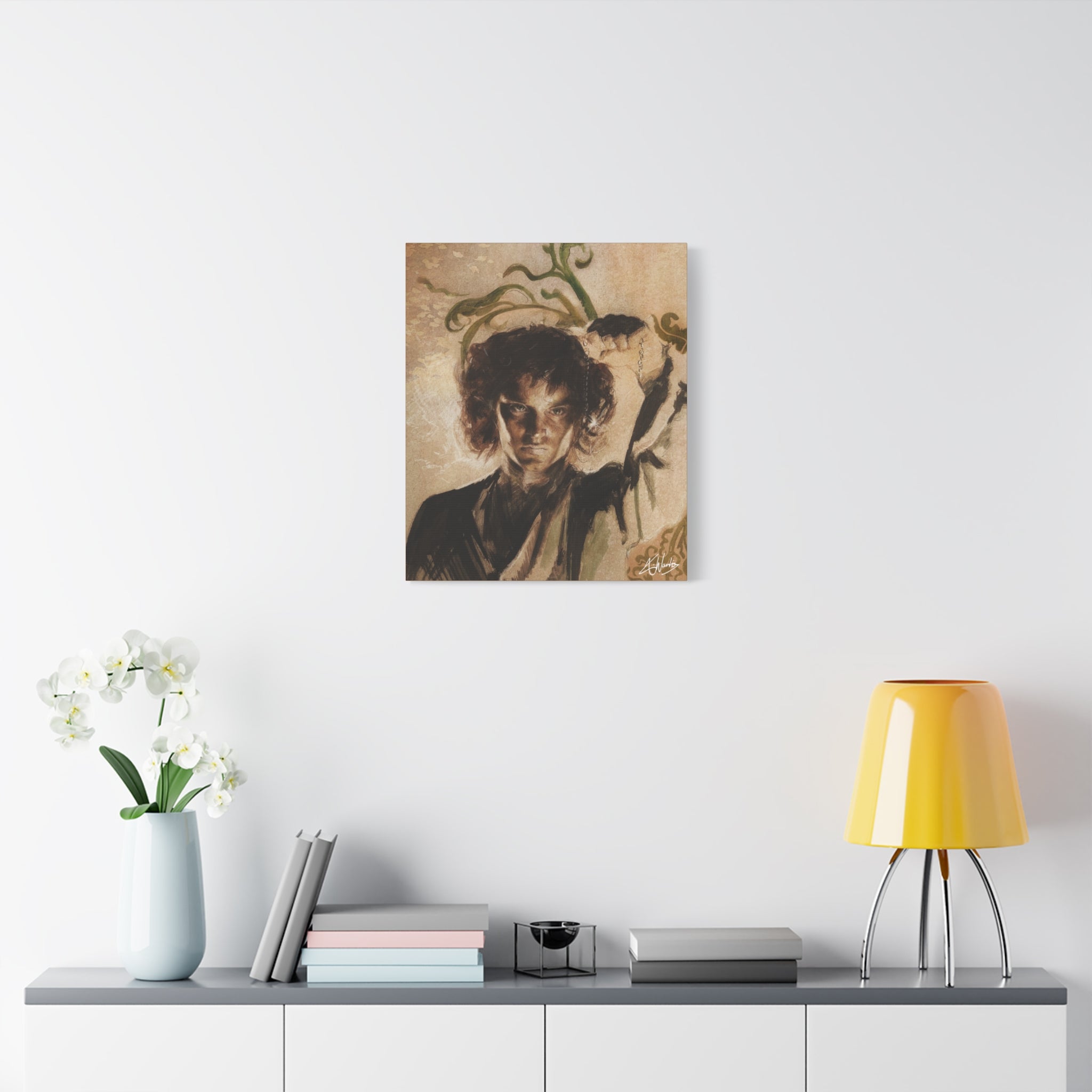 The Last Temptation Medieval Fantasy Canvas