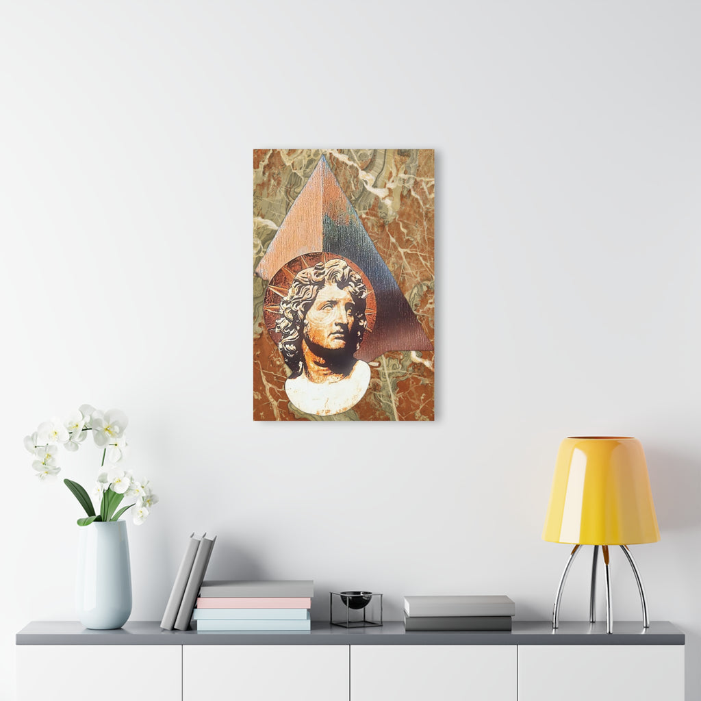 Alexander The Great In Egypt Pyramid Acrylic Print
