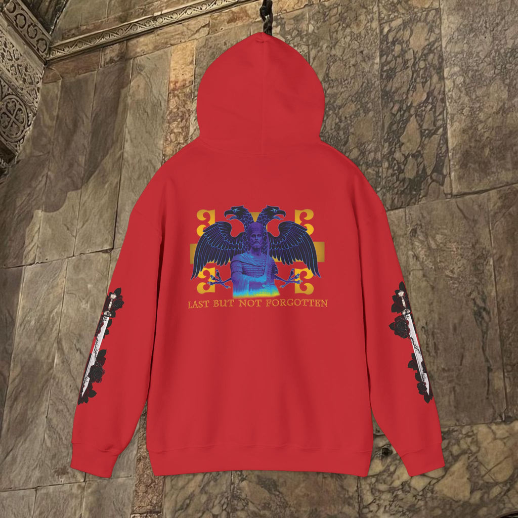The Last Great Emperor Byzantine Inspired Graphic Hoodie Back Version