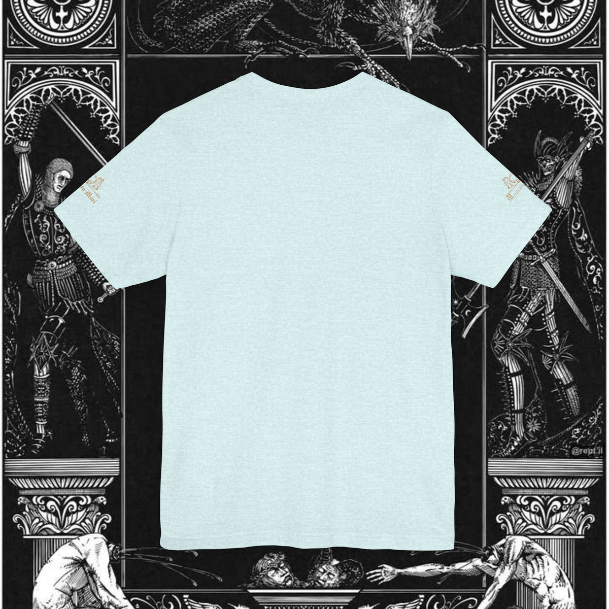 The Circle of Life Medieval Fantasy Inspired Graphic Shirt