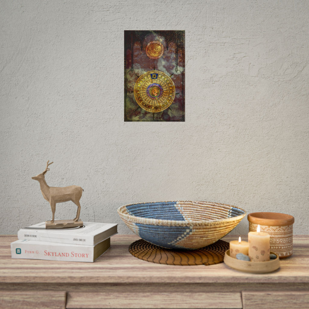 The Dials of the Cosmos Medieval Fantasy Inspired Prints