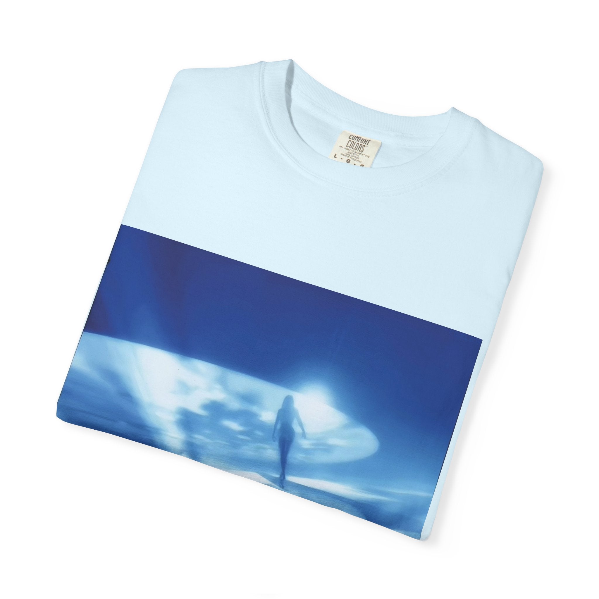 The Blue Portal Cyber Y2K Graphic T-Shirt