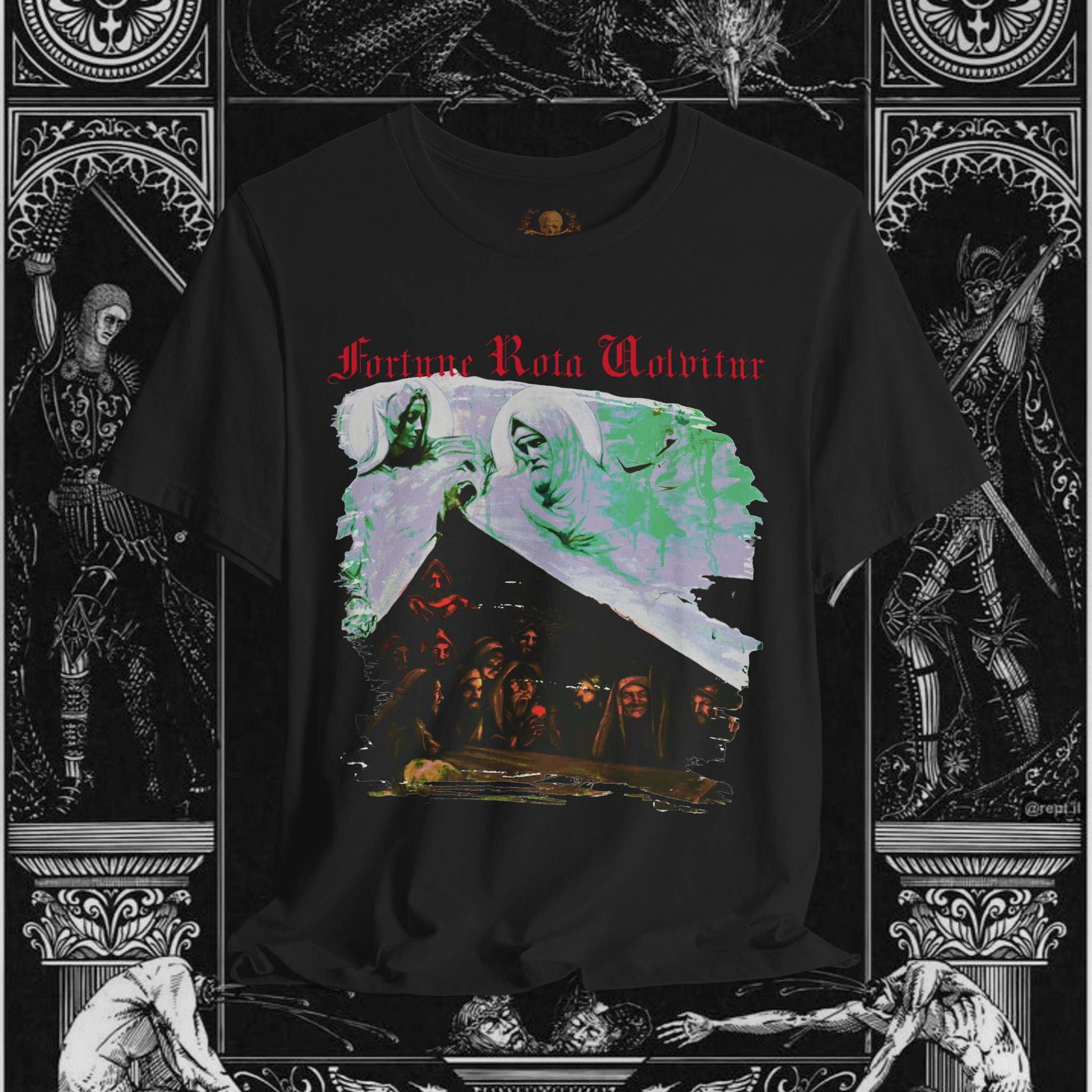 Divine Justice Medieval Fantasy Graphic T-Shirt