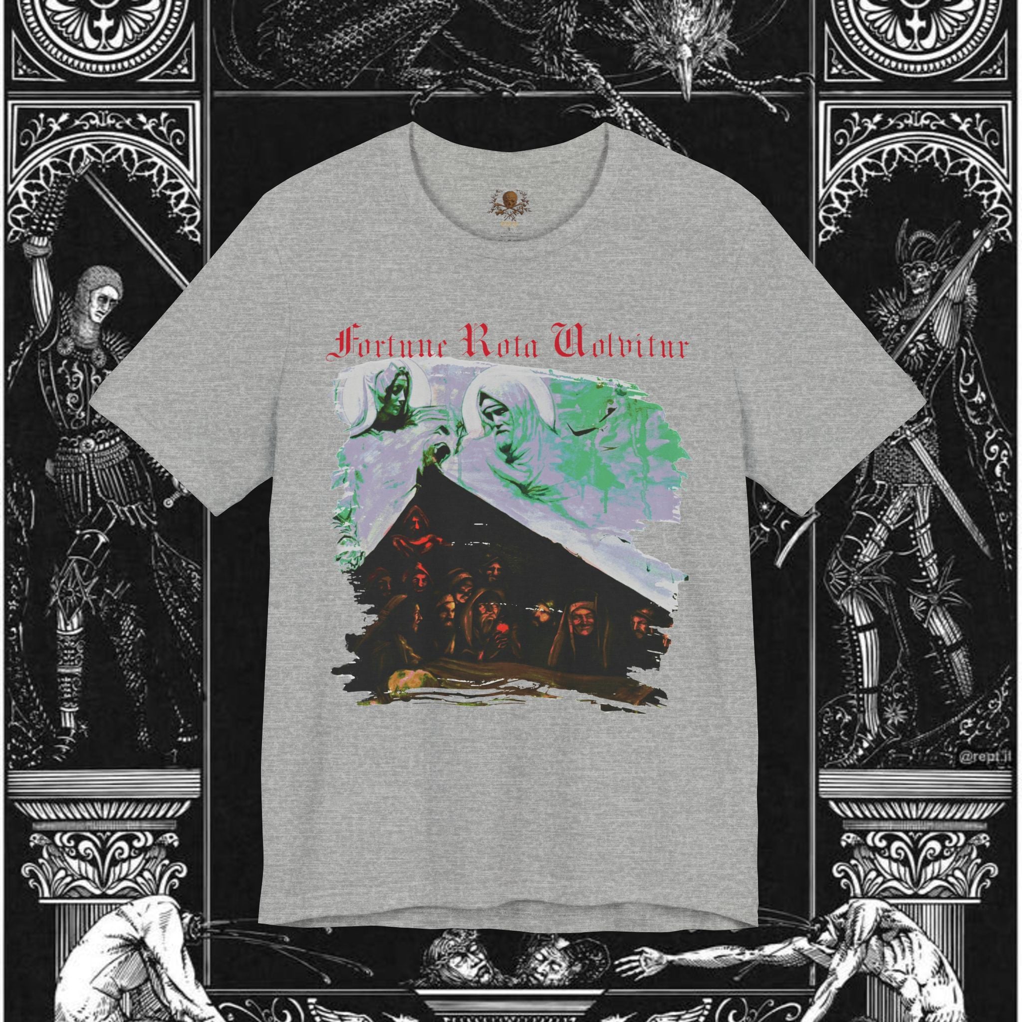Divine Justice Medieval Fantasy Graphic T-Shirt