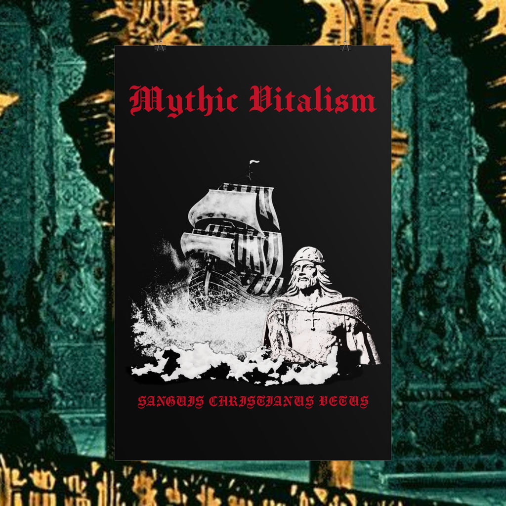 Mythical Vitalism, Sanguis Christianus Vetus Adventure and Exploration Inspired Rolled Posters