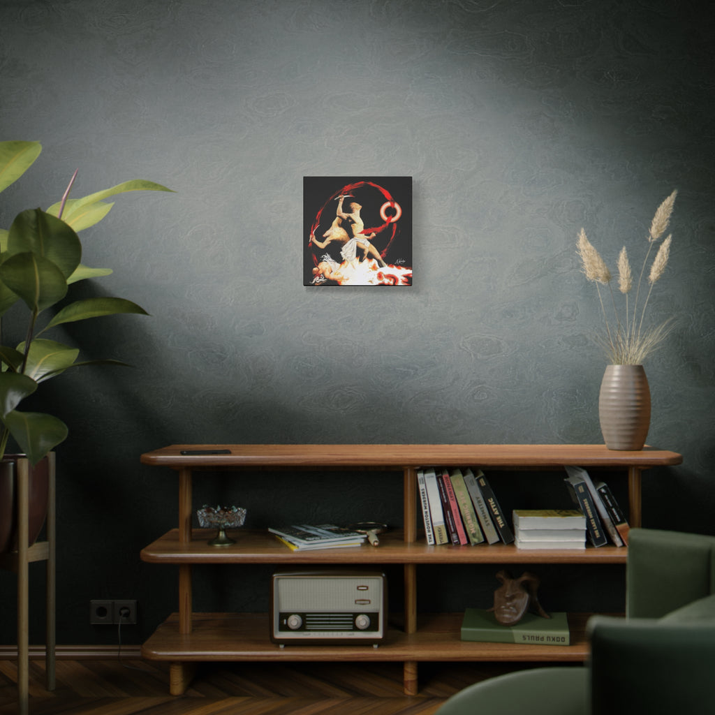 The Samurai's Vengeance Medieval Fantasy Canvas