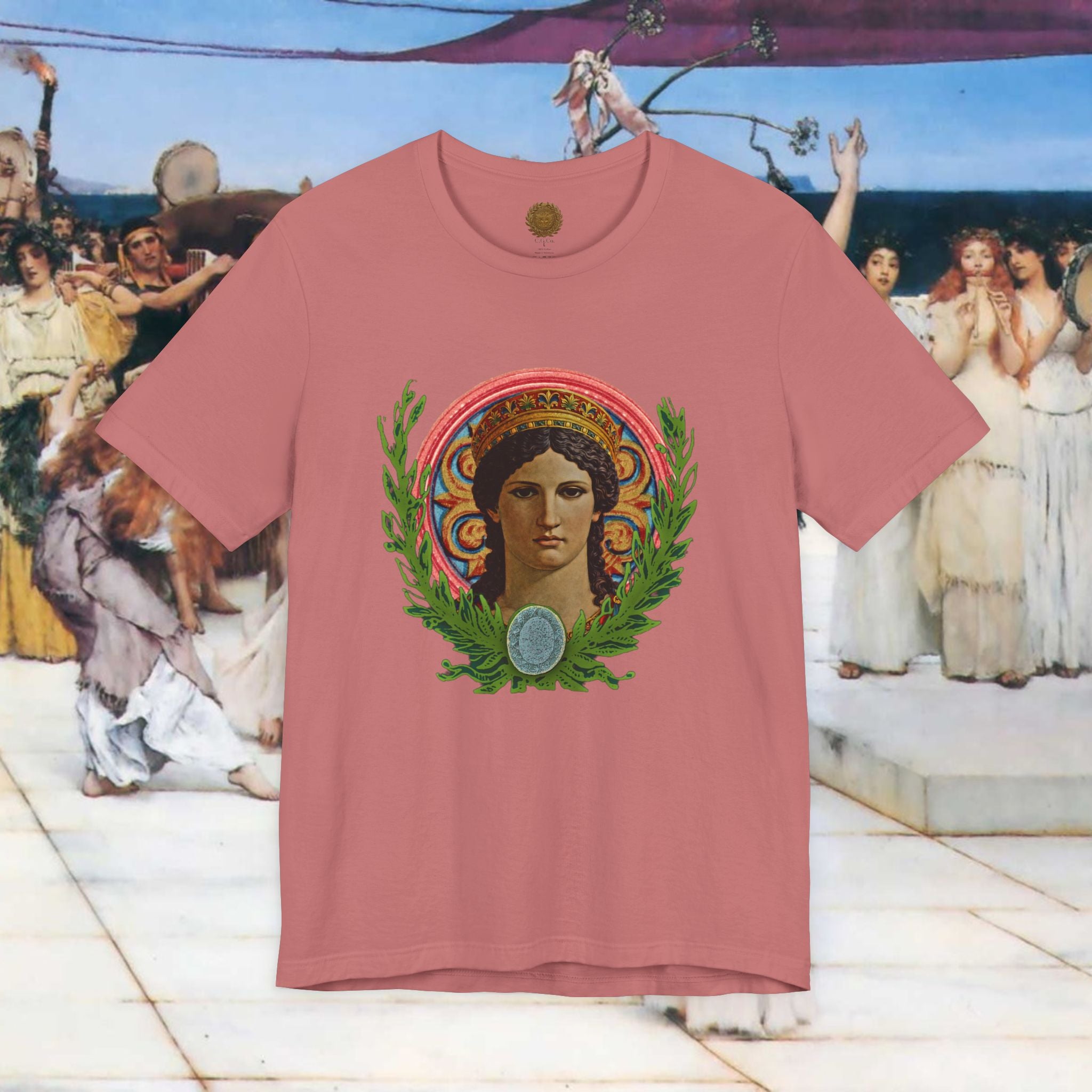 Hera's Wondering – Greek Goddess Coloured Diadem T-Shirt