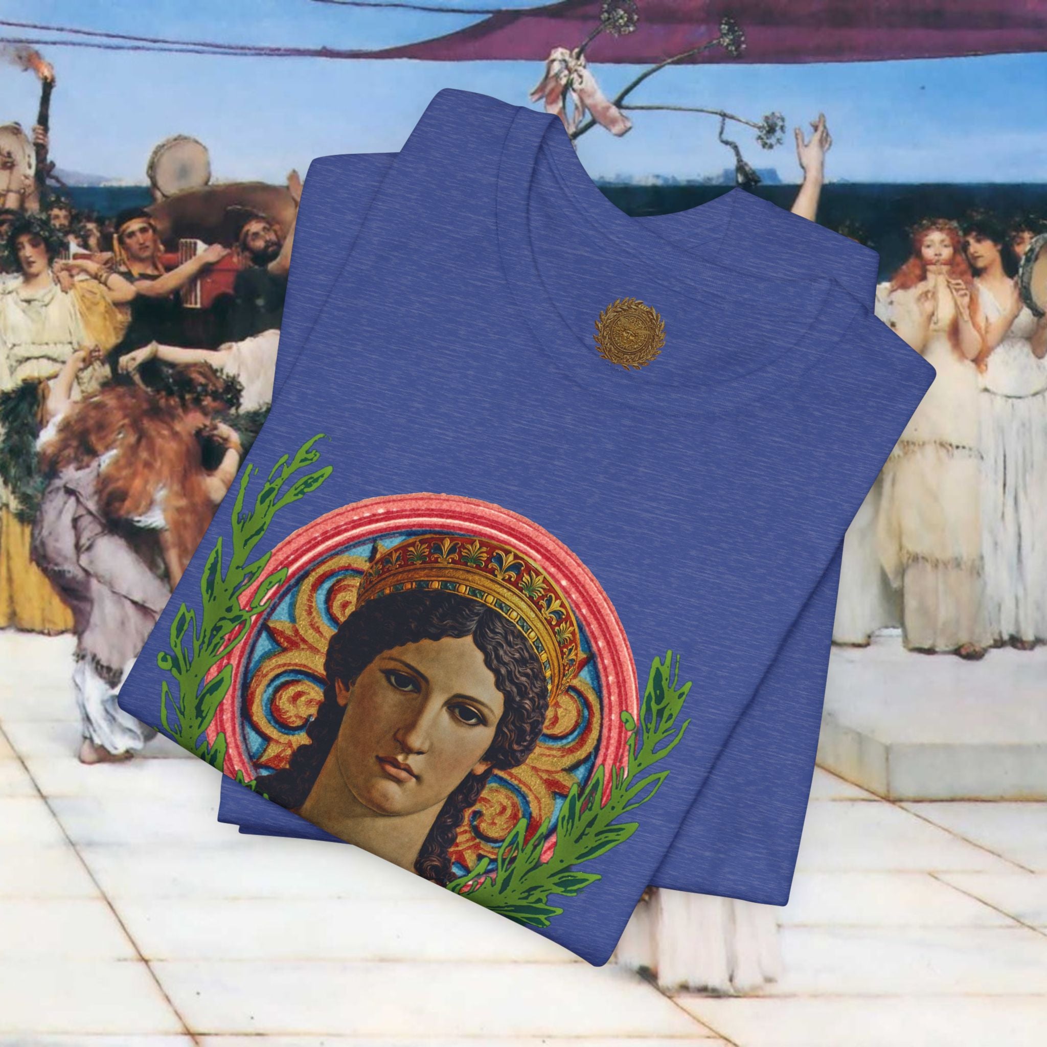 Hera's Wondering – Greek Goddess Coloured Diadem T-Shirt