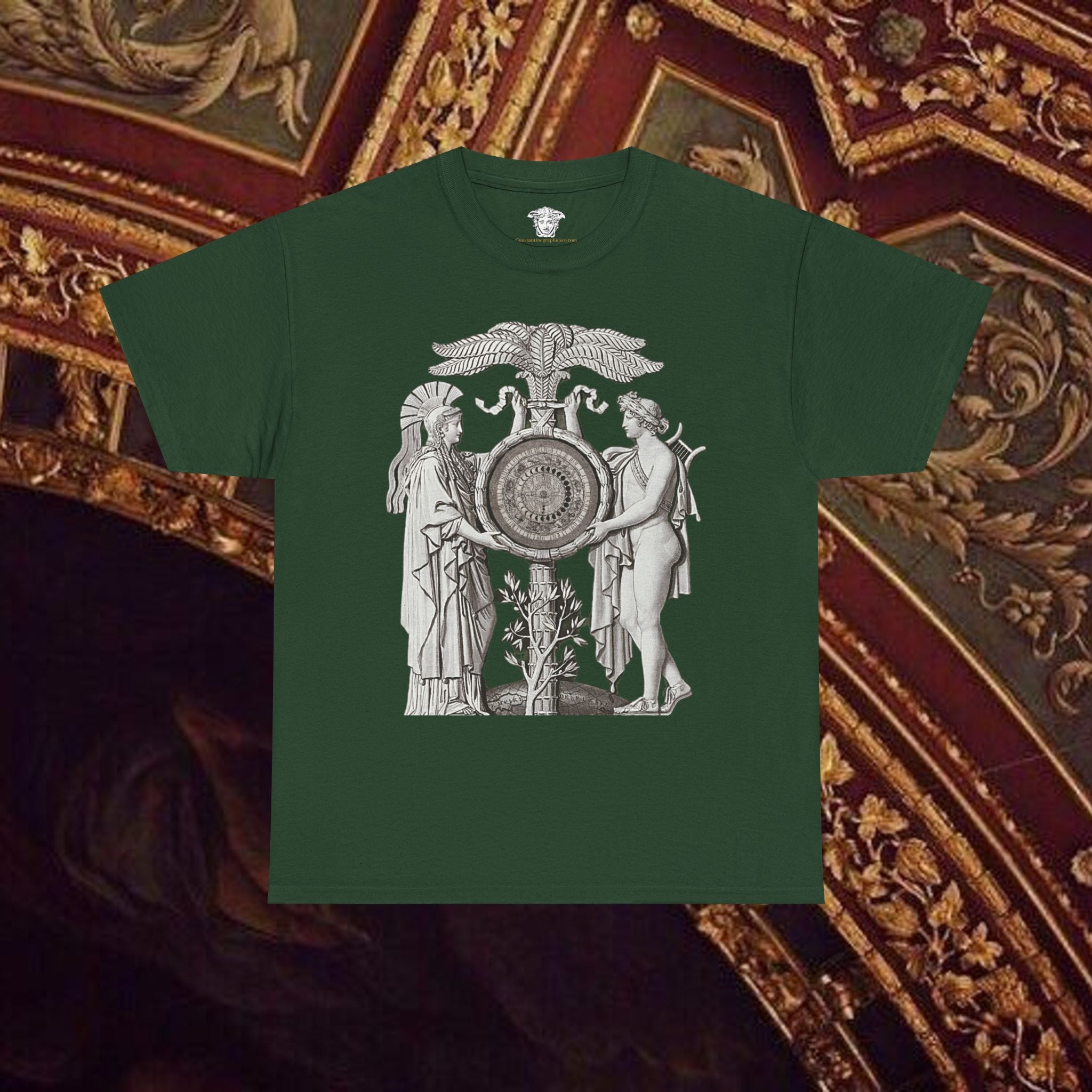Astrological Vision T-Shirt - Esoteric Mystical Graphic Tee Front Version