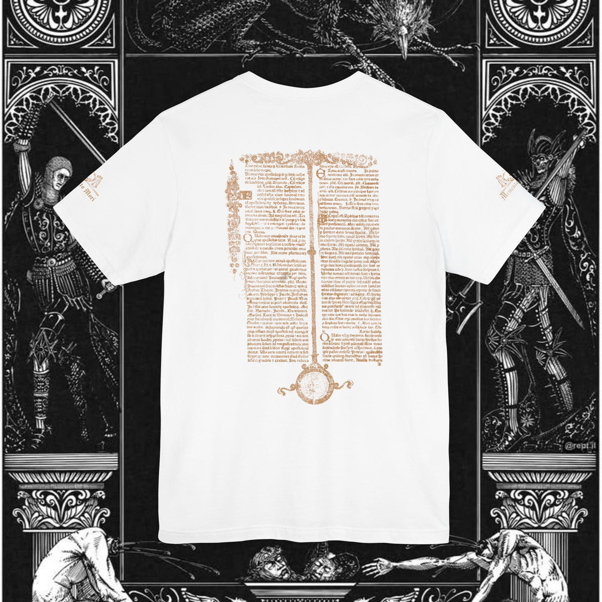 The Circle of Life Medieval Fantasy Inspired Graphic Shirt