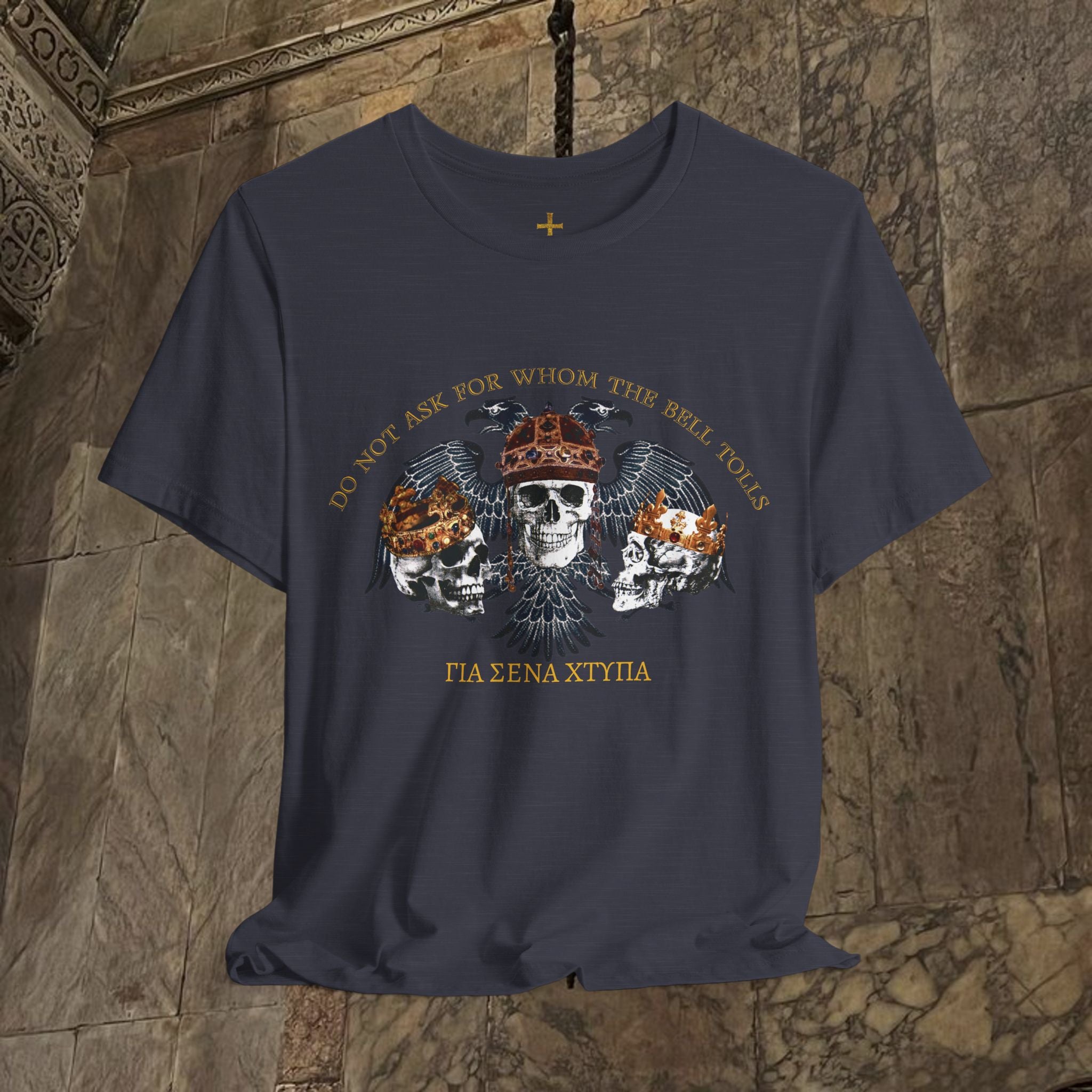 The Kings Fate Byzantine Inspired Cotton Graphic T-shirt