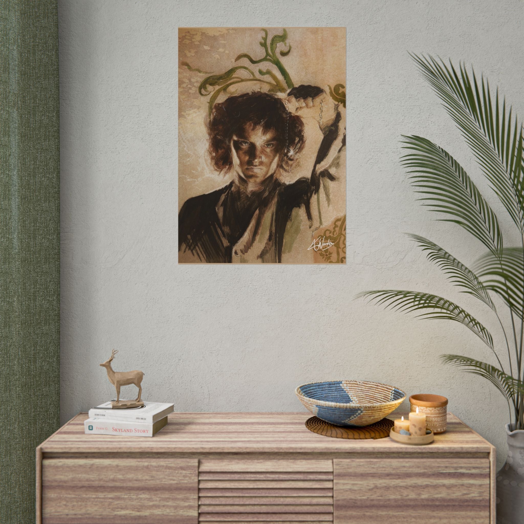 The Last Temptation Medieval Fantasy Print