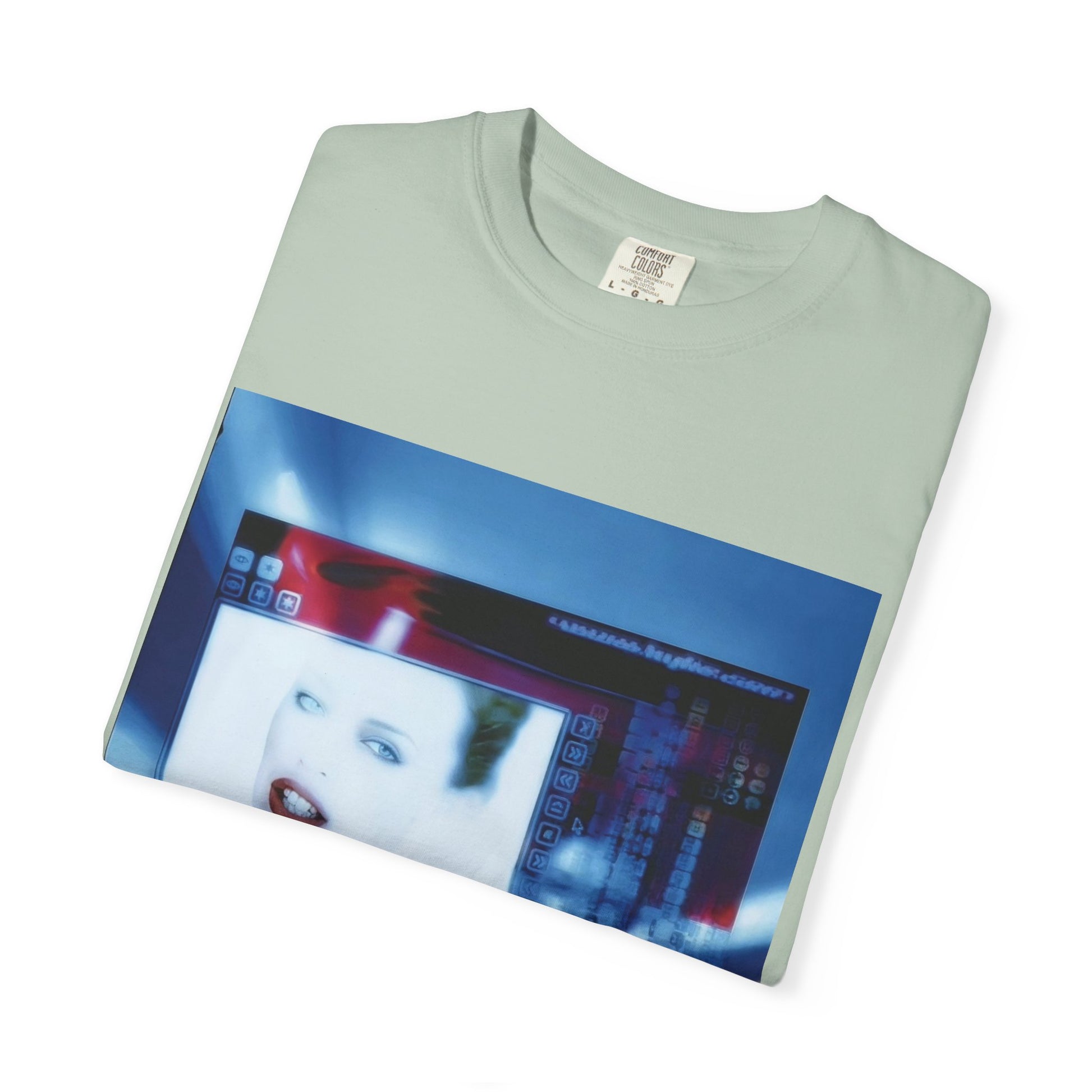 Digital Pop up Cyber Y2k Graphic TShirt