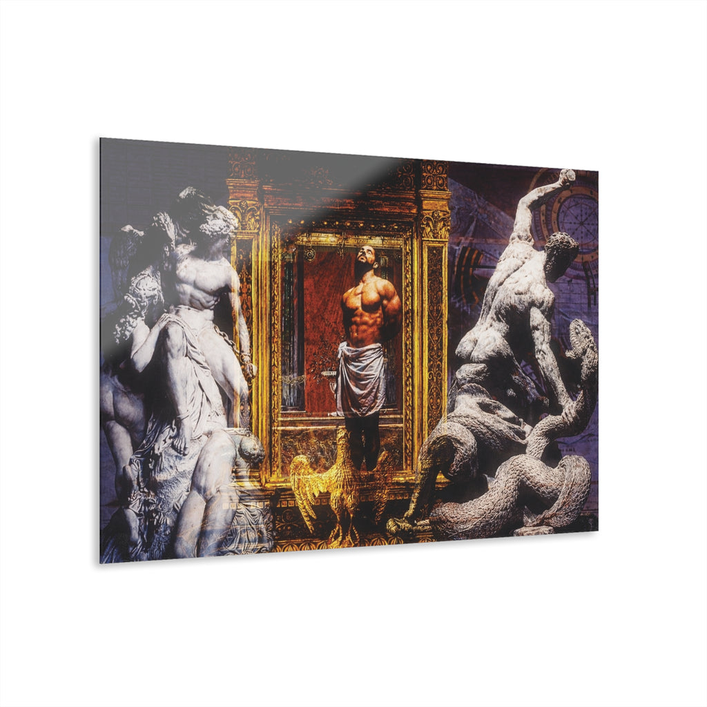 Prometheus Bound Classical Ancient Mythology Acrylic Prints (French Cleat Hanging)