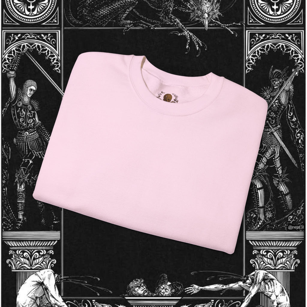 The Circle of Life Medieval Fantasy Inspired Graphic Sweatshirt
