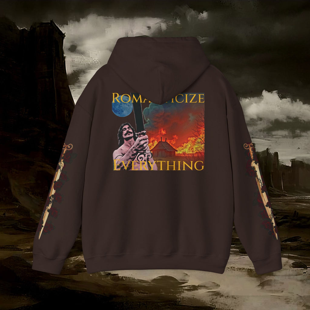 The Barbarian's Mirror Medieval Fantasy Inspired Unisex Hoodie