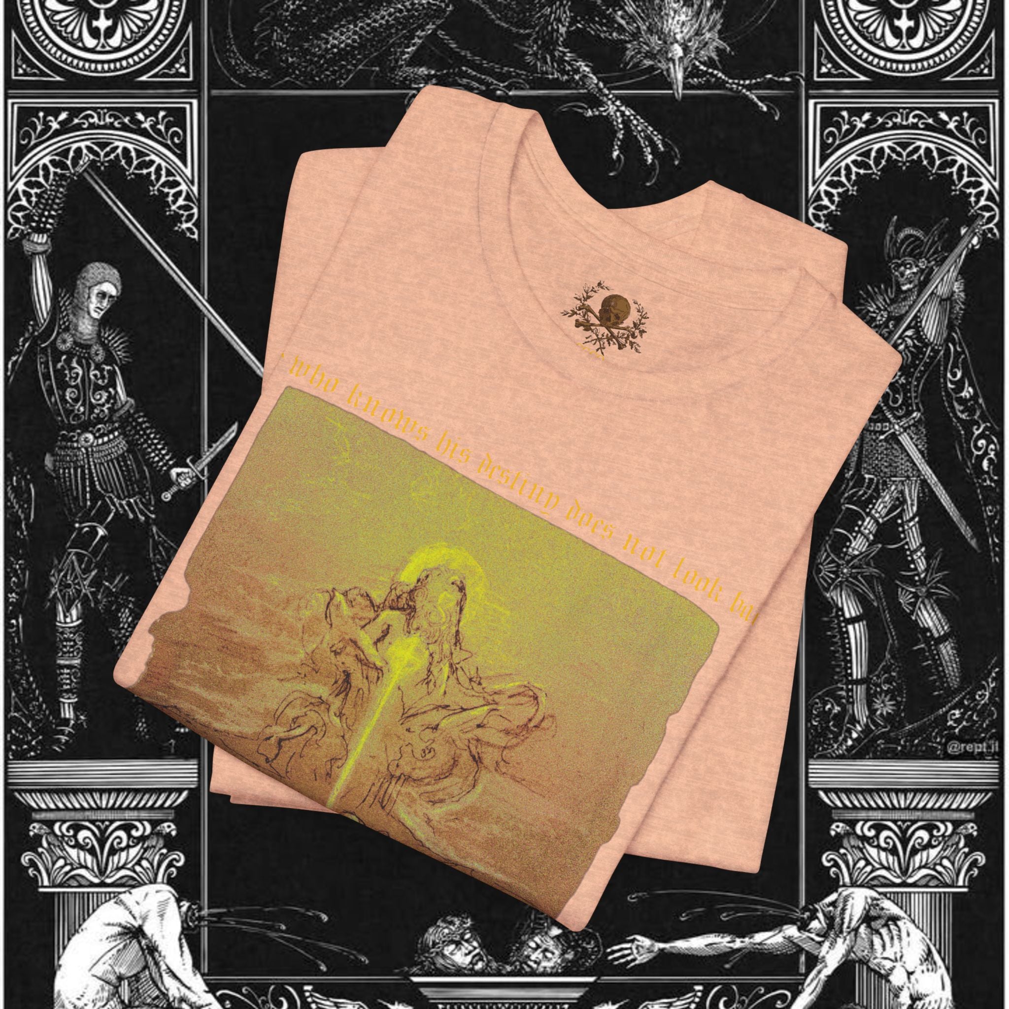 The Destiny of Man Medieval Fantasy Graphic Shirt