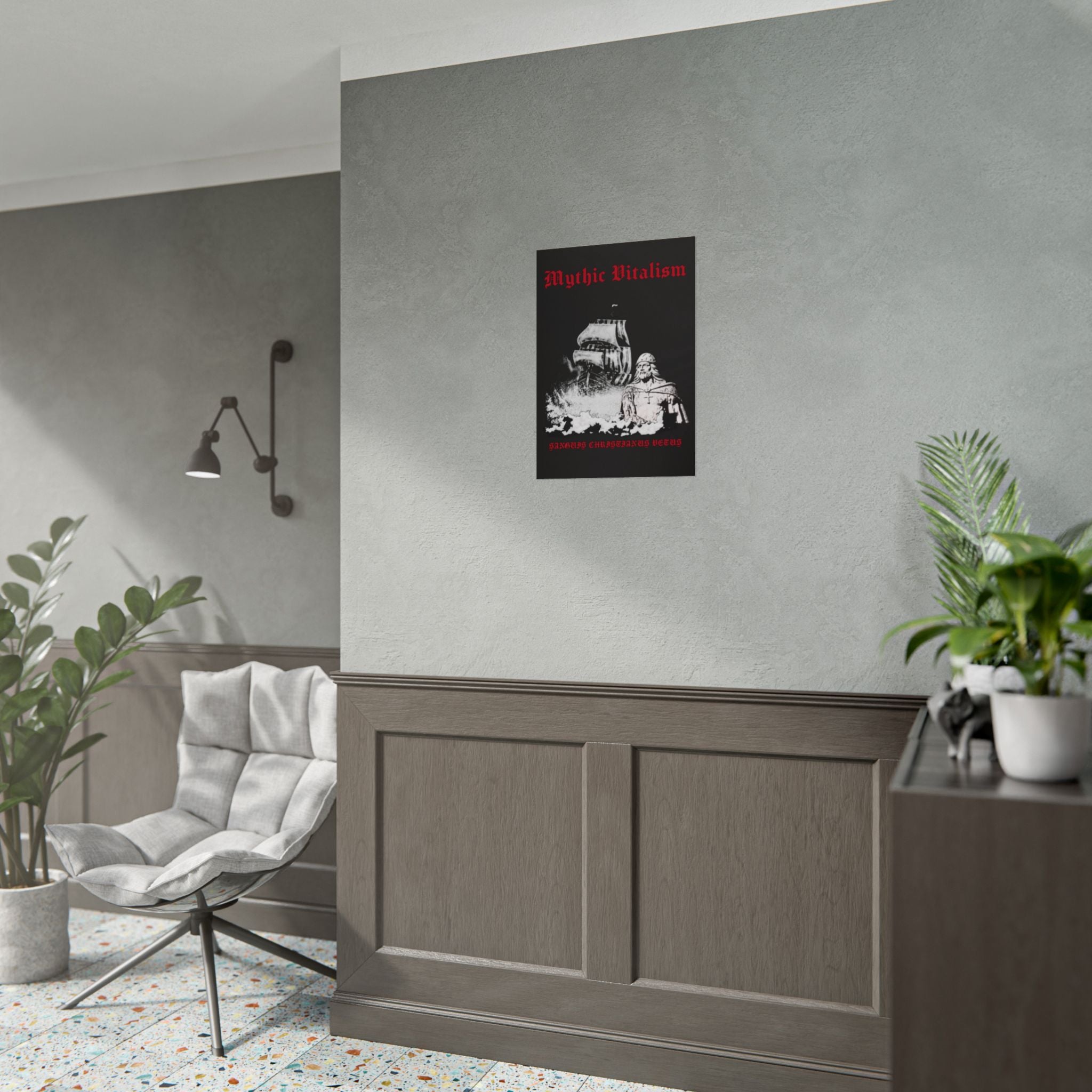 Mythical Vitalism, Sanguis Christianus Vetus Adventure and Exploration Inspired Rolled Posters