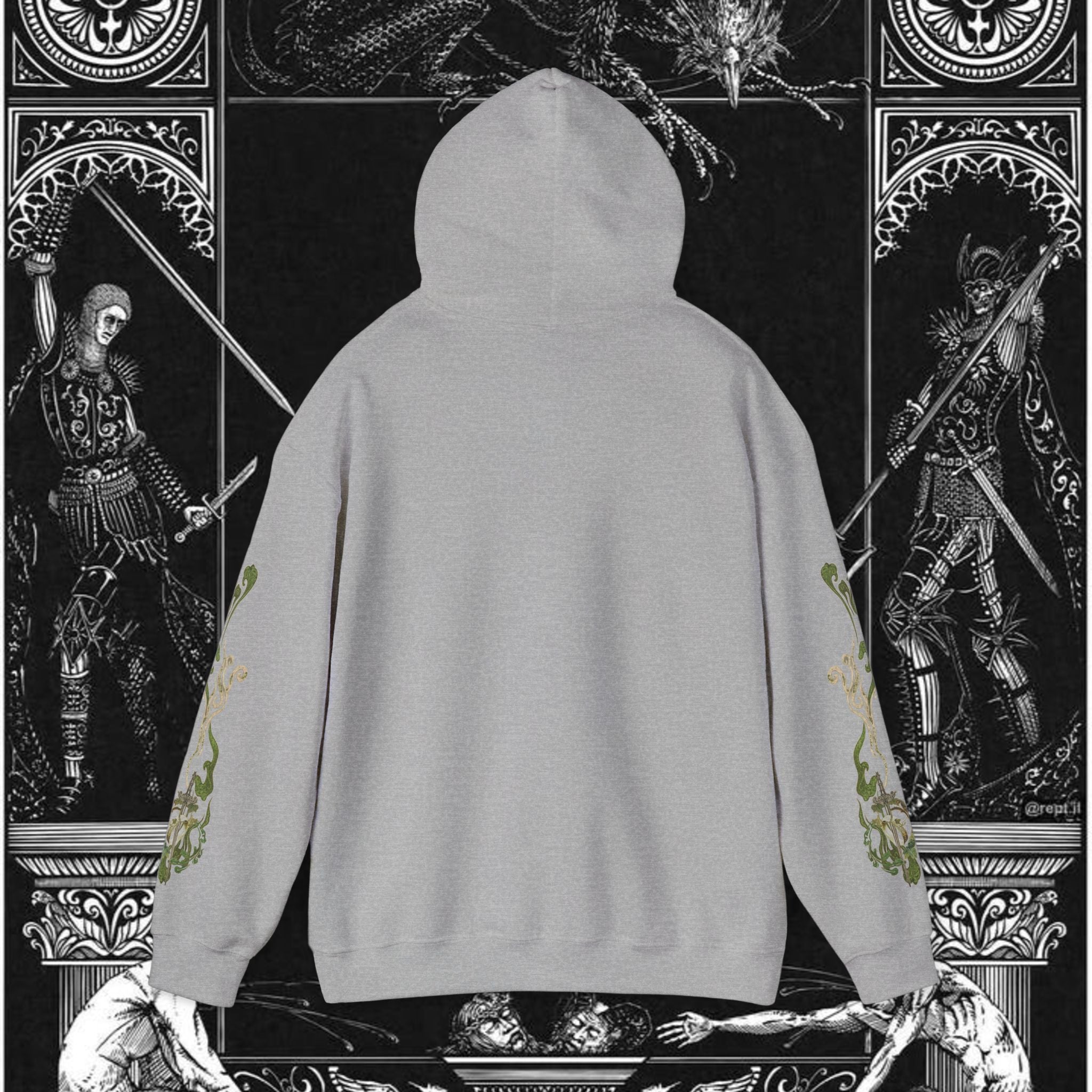 The Last Temptation Medieval Fantasy Graphic Hoodie
